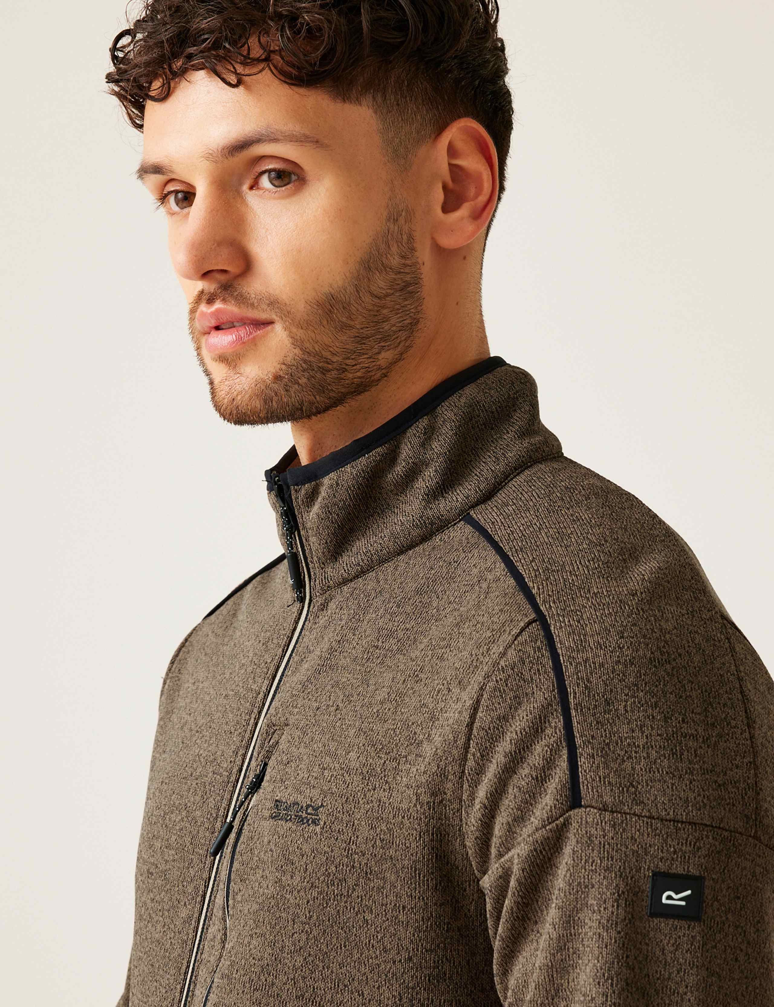 Kames Fleece Funnel Neck Zip Up Jacket 5 of 7