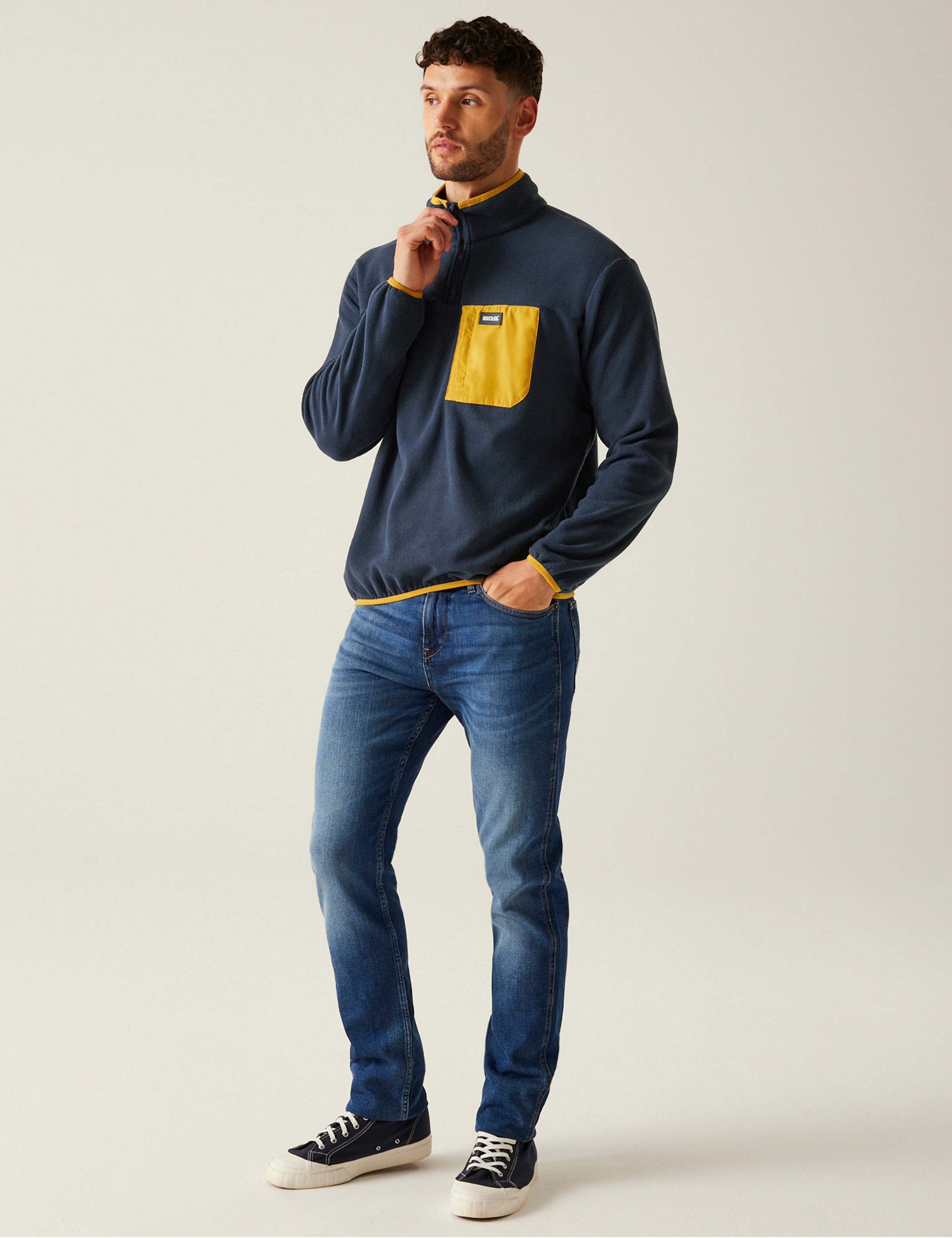 Frankie Half Zip Funnel Neck Micro Fleece 4 of 5