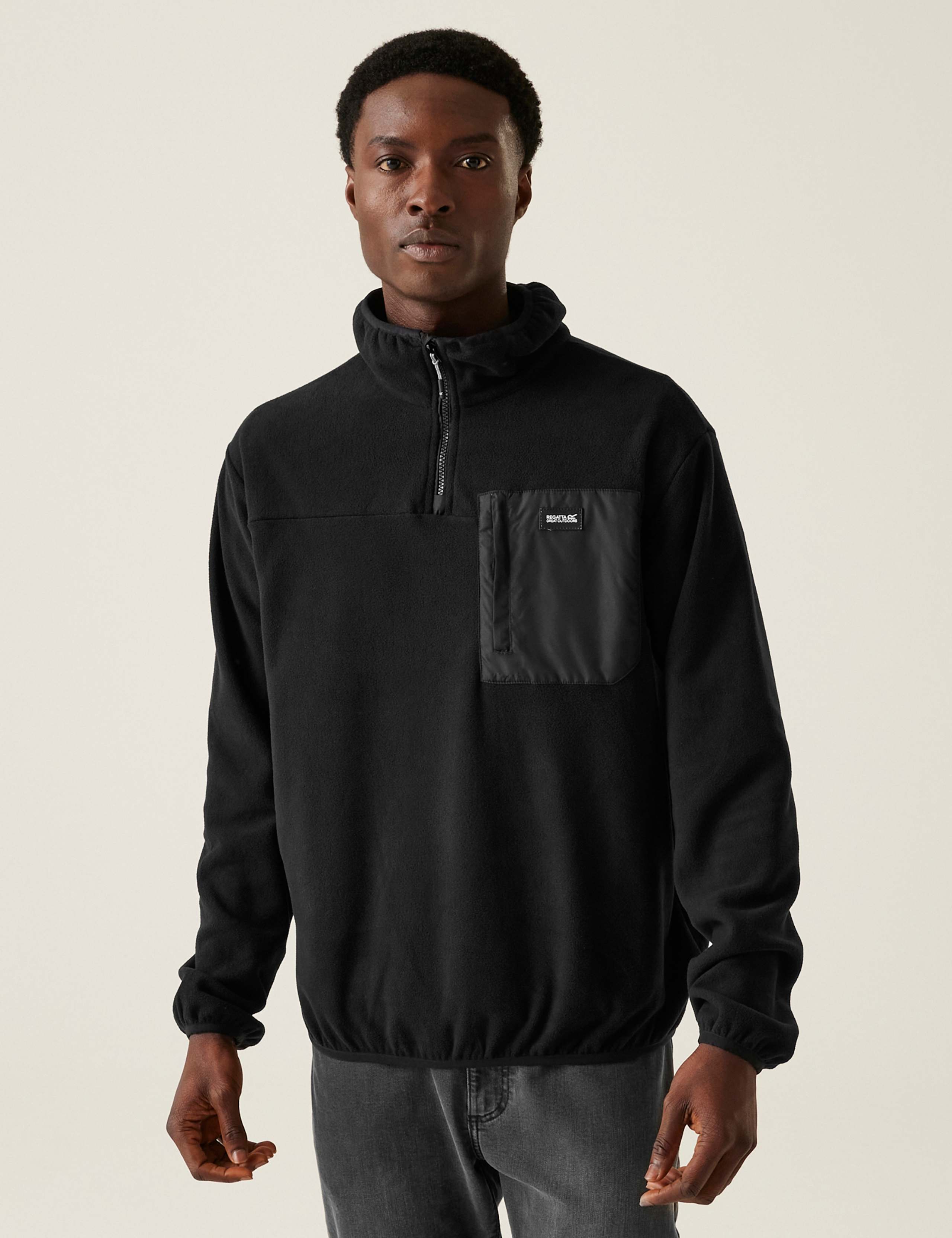 Frankie Half Zip Funnel Neck Micro Fleece 1 of 5
