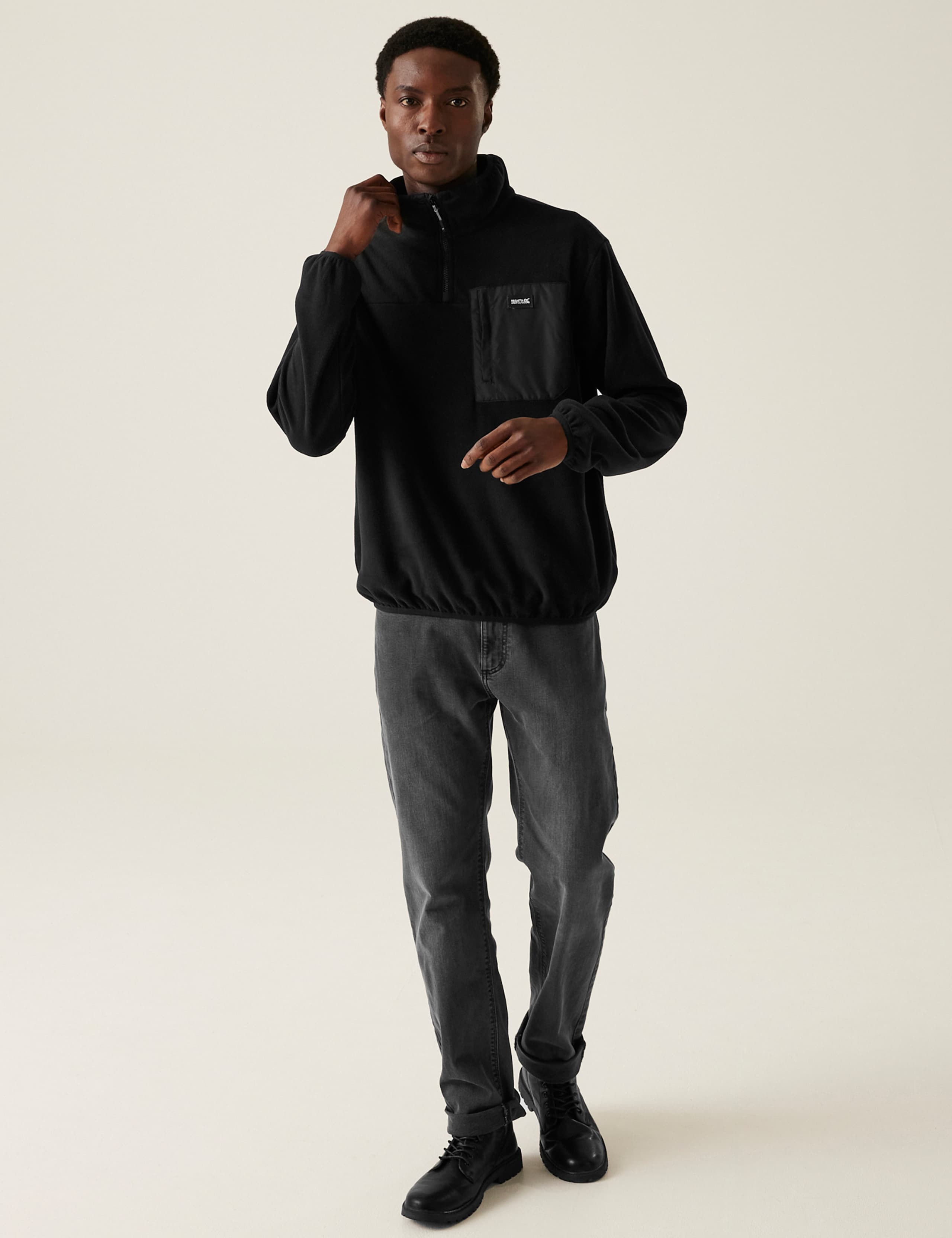 Frankie Half Zip Funnel Neck Micro Fleece 3 of 5