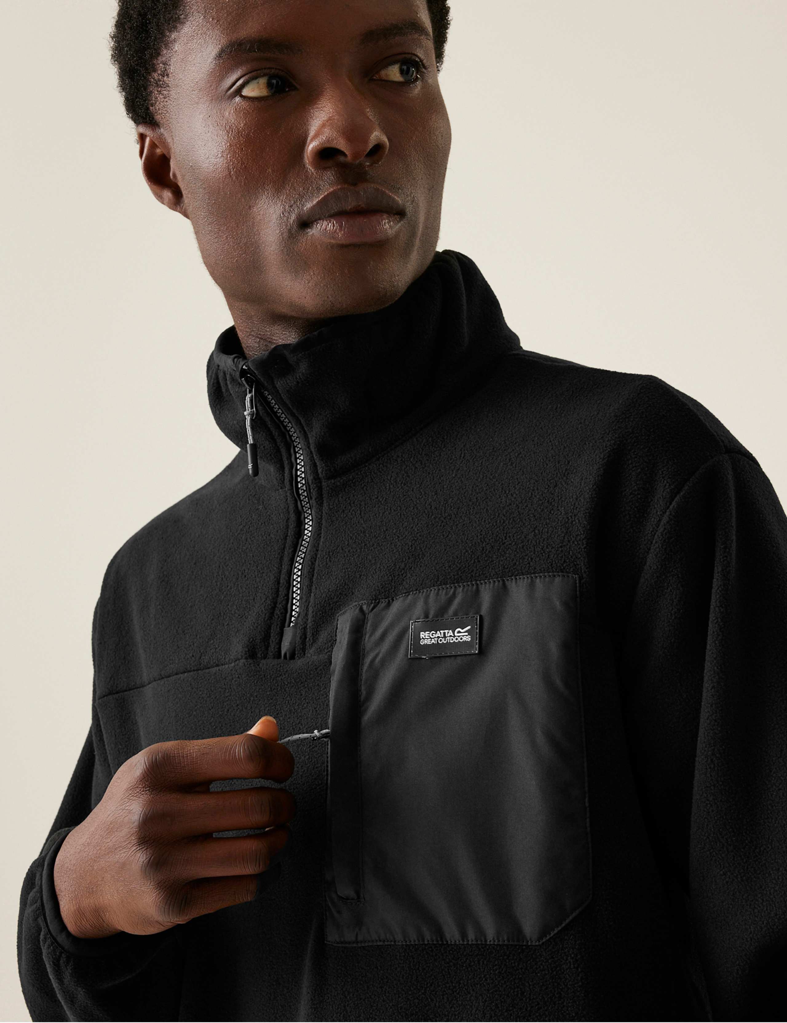 Frankie Half Zip Funnel Neck Micro Fleece 4 of 5