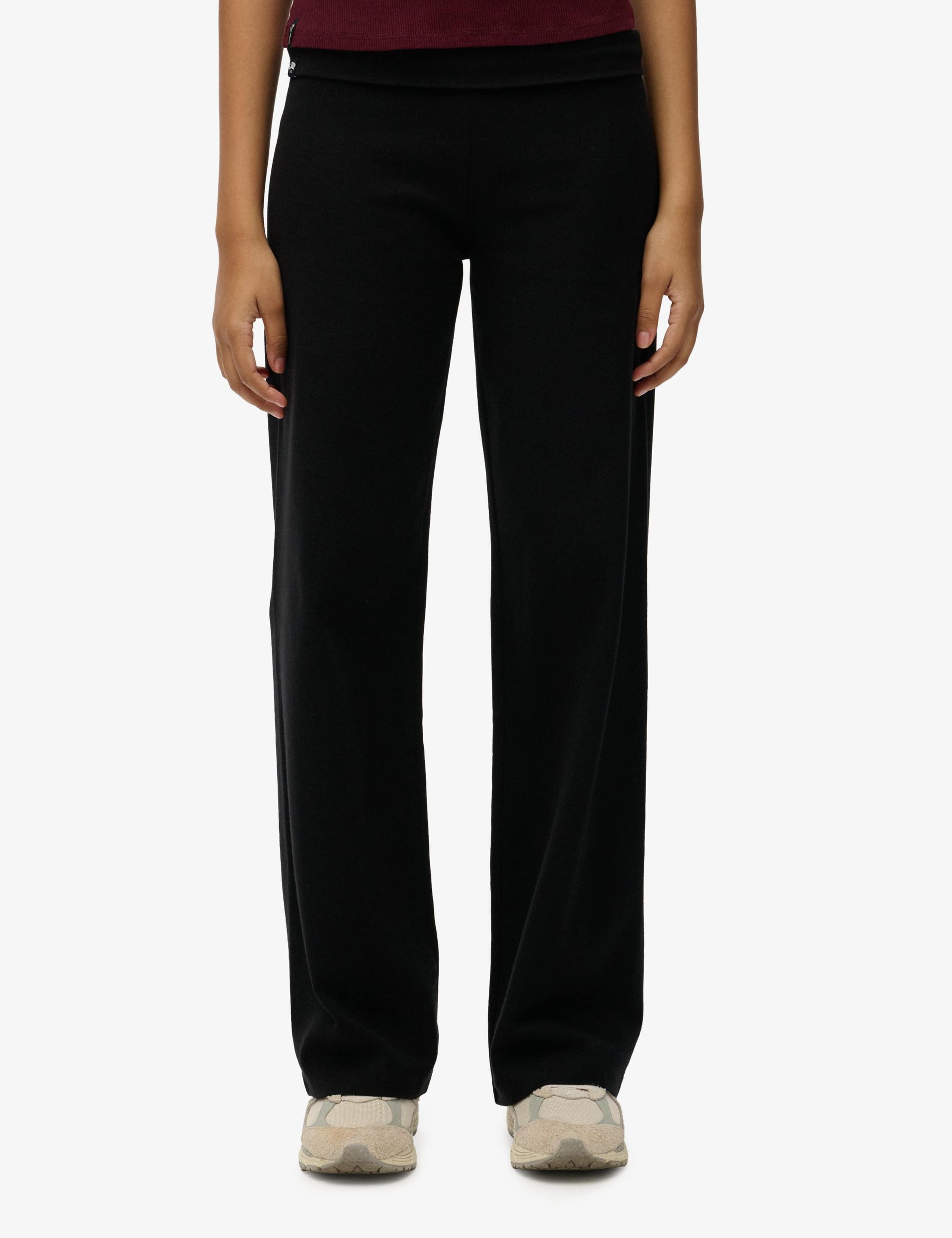 Cotton Rich Fold Over Slim Fit Joggers 2 of 6