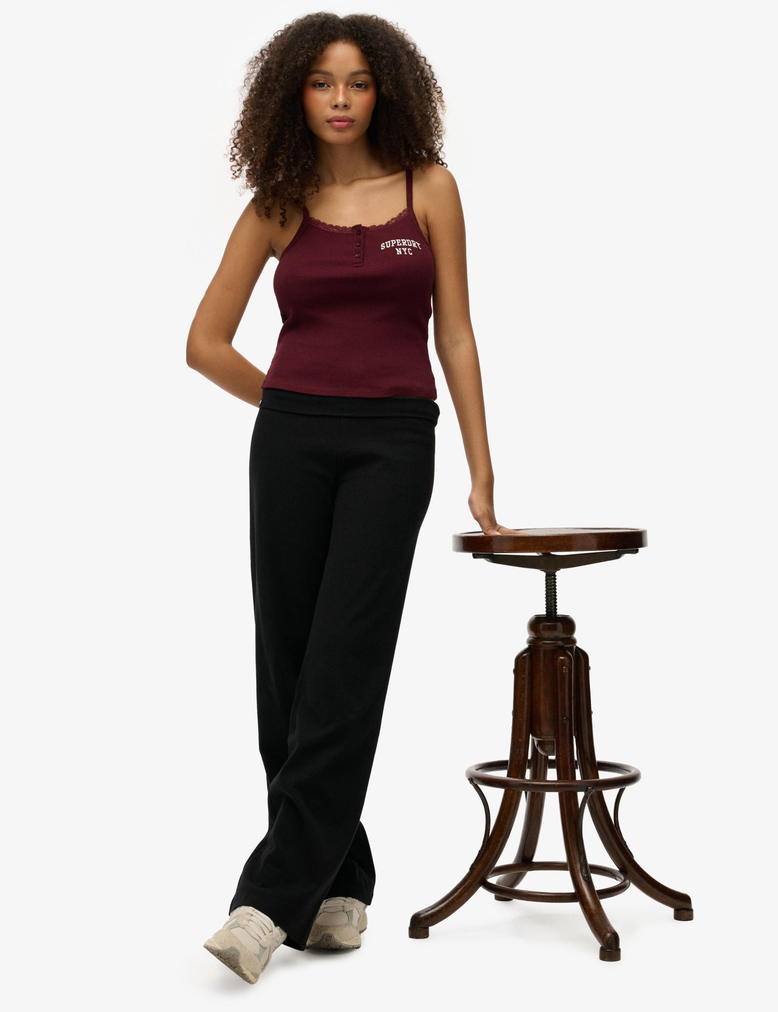 Cotton Rich Fold Over Slim Fit Joggers 6 of 6