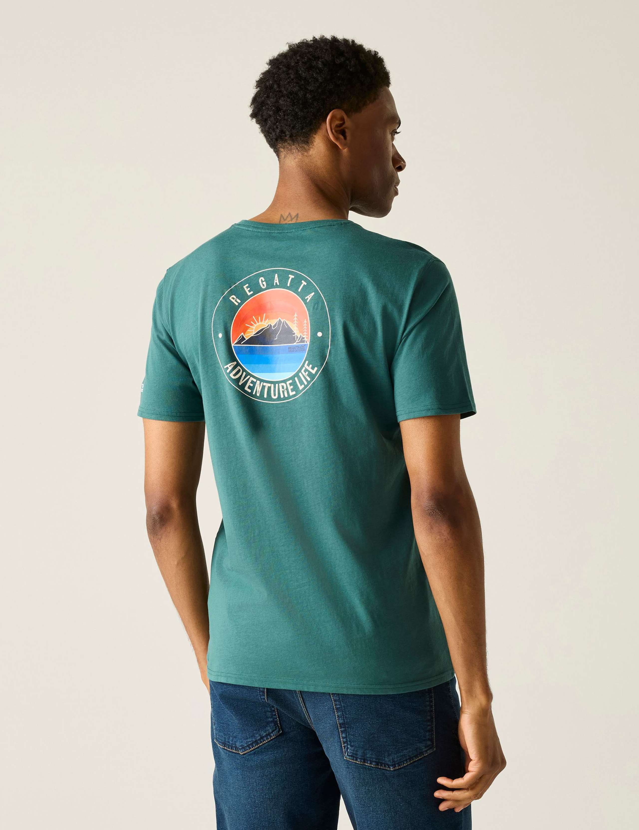 Cline IX Pure Cotton Compass T-Shirt 5 of 5