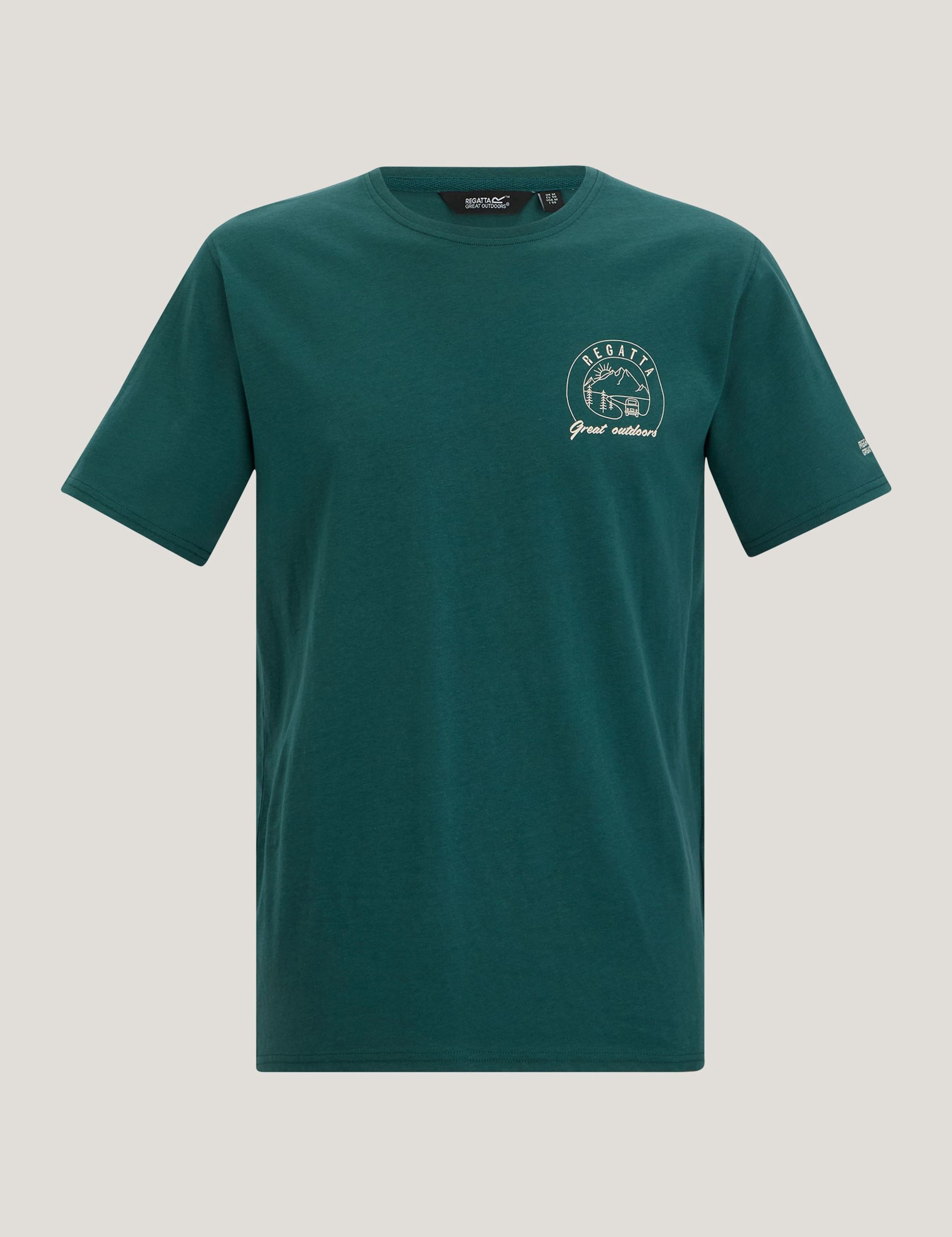 Cline IX Pure Cotton Compass T-Shirt 2 of 5