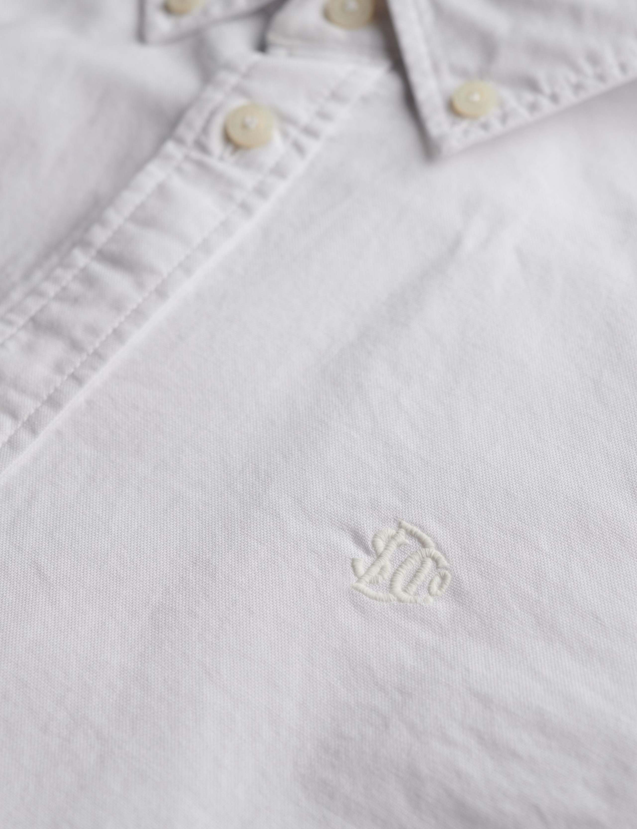 Pure Cotton Collared Button Through Shirt 6 of 7