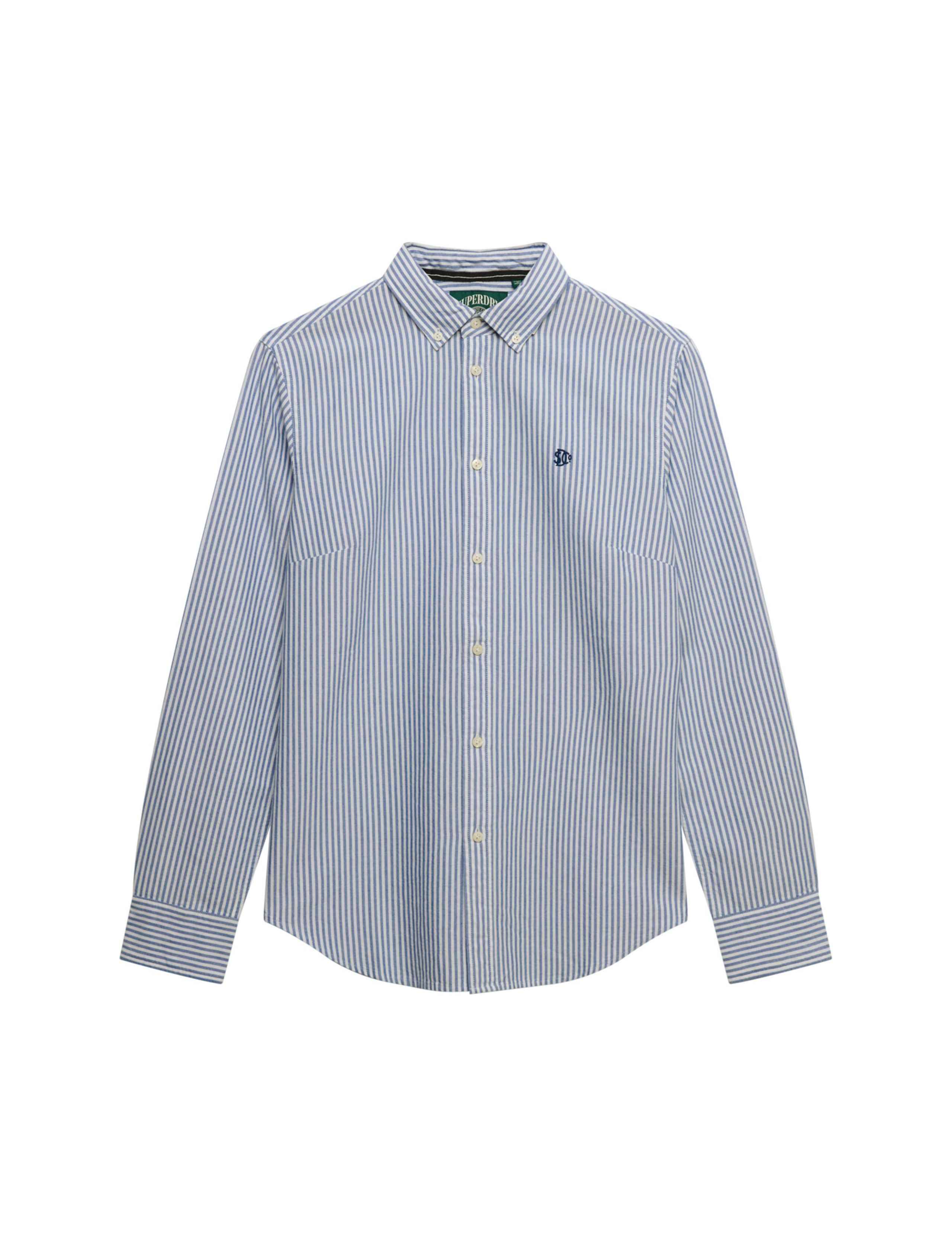 Pure Cotton Striped Button Through Shirt 2 of 7