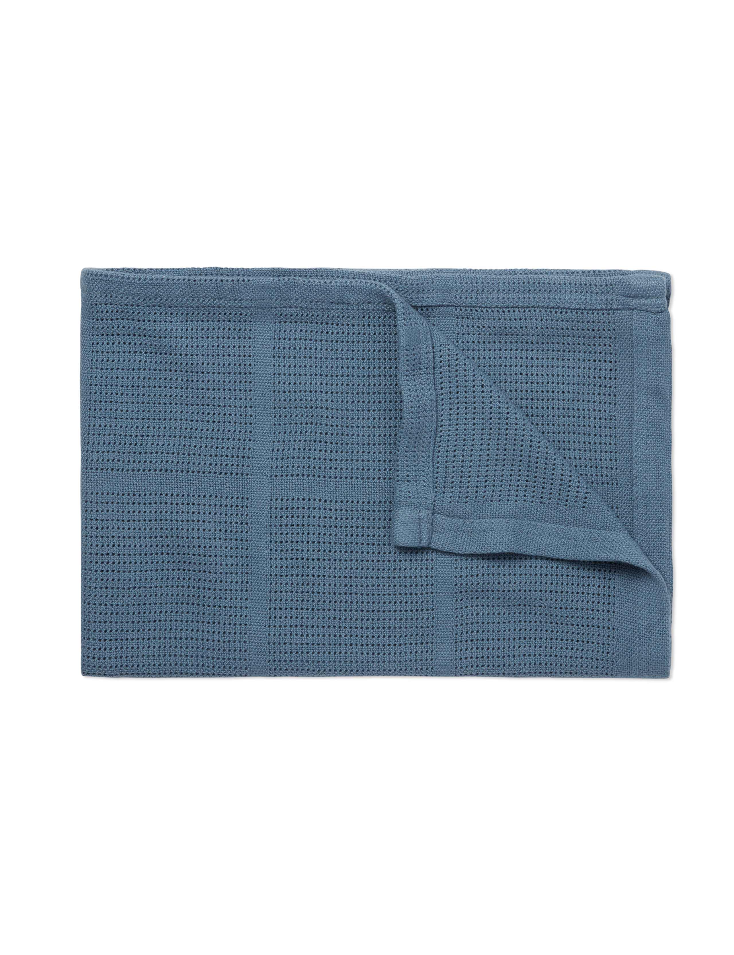 Cotton Blend Cellular Blanket 2 of 3