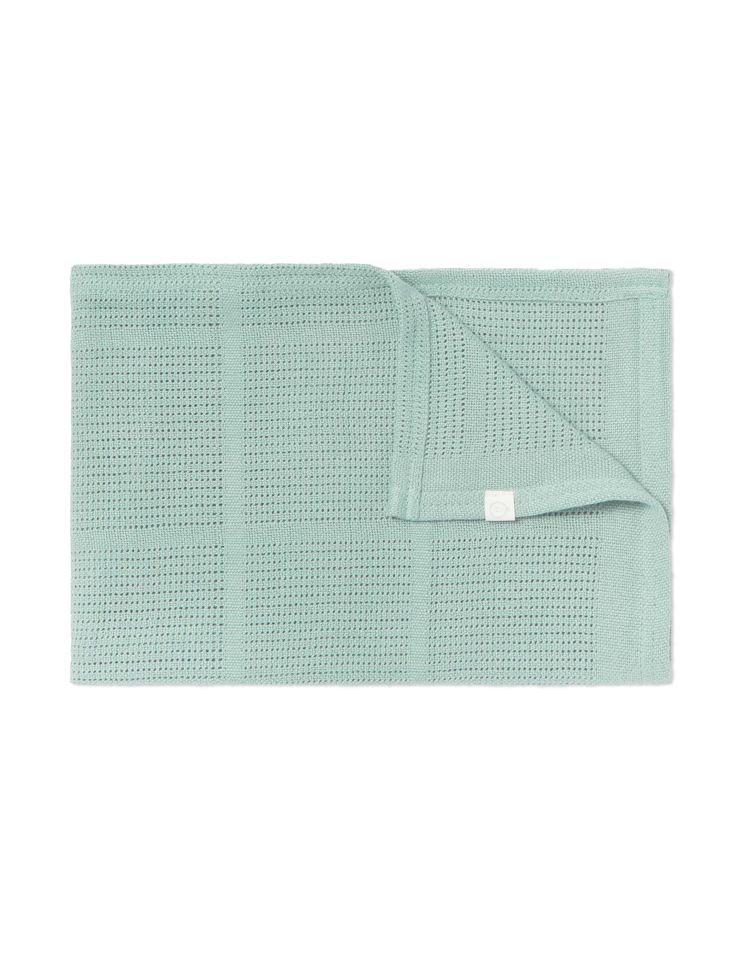 Cotton Blend Cellular Blanket 2 of 4