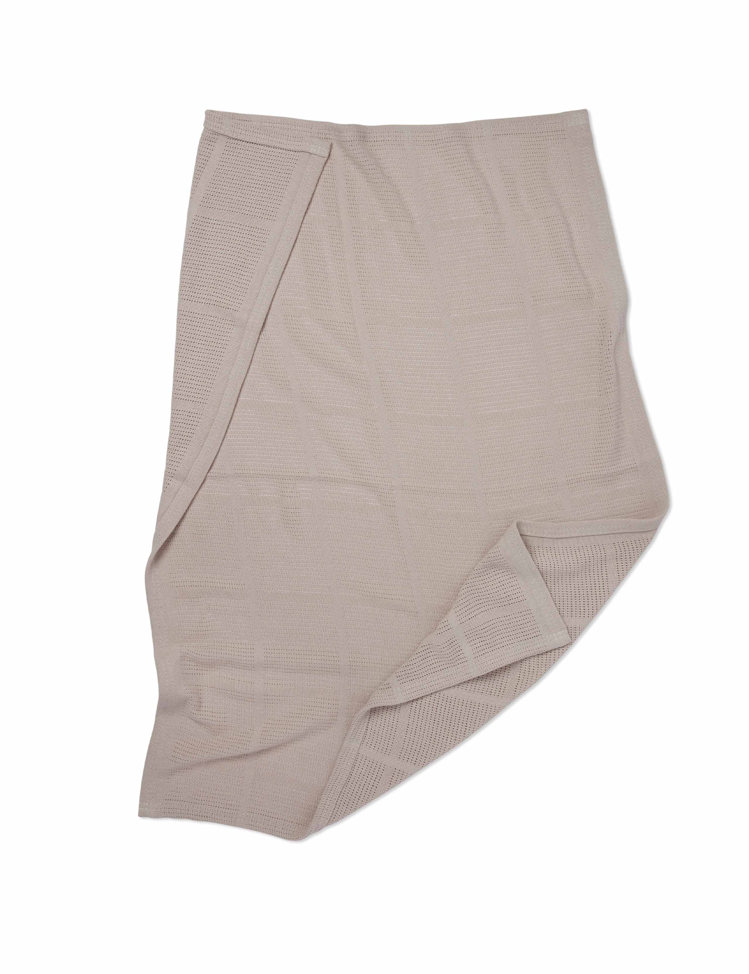 Cotton Blend Cellular Blanket 4 of 4