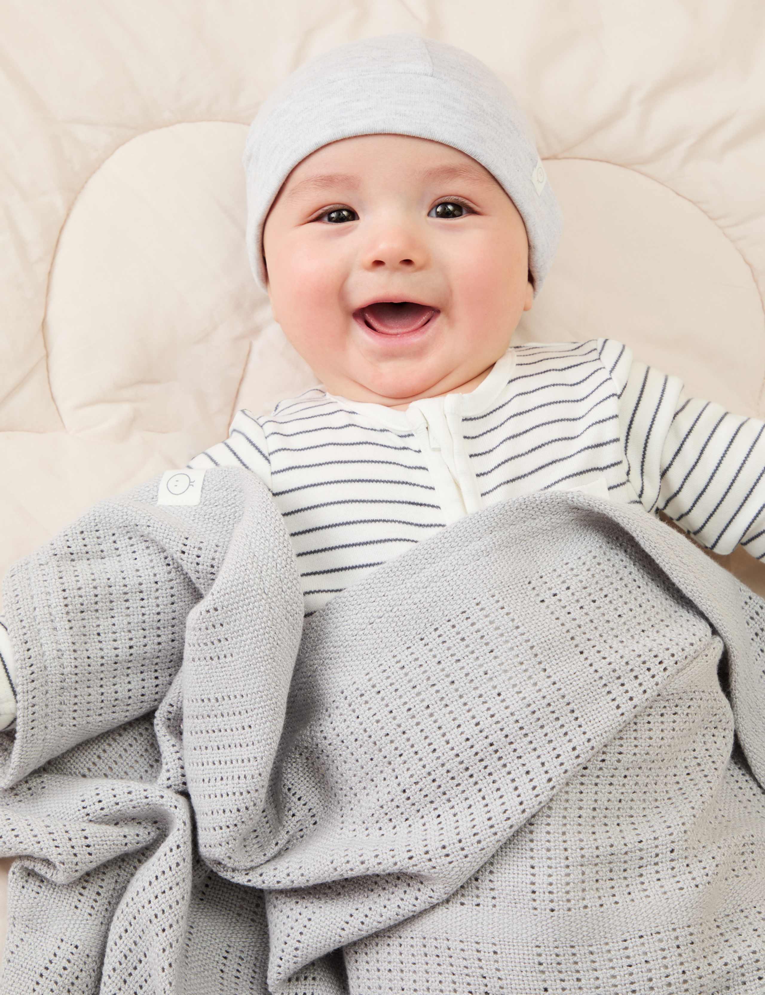 Cotton Blend Cellular Blanket 5 of 5