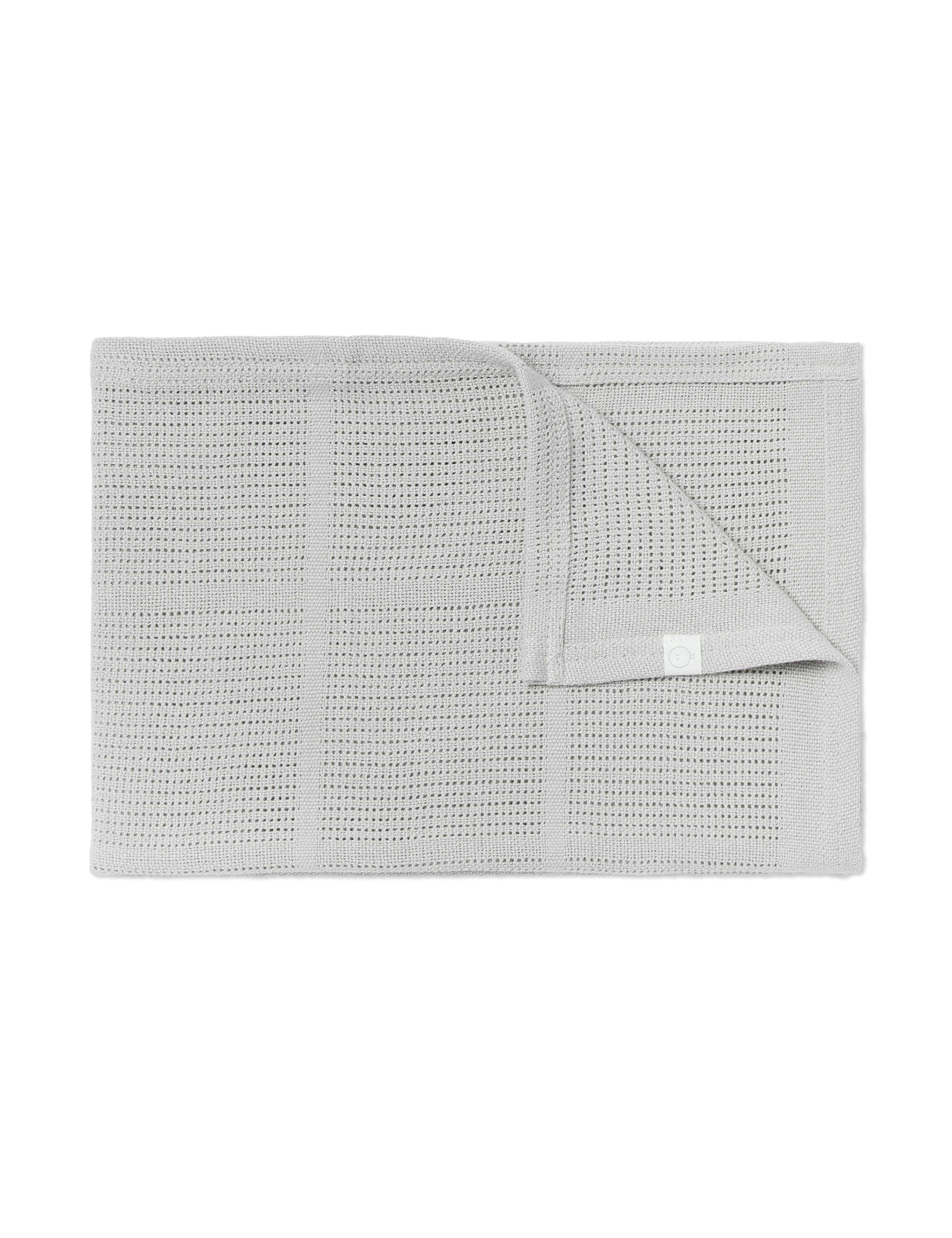 Cotton Blend Cellular Blanket 2 of 5