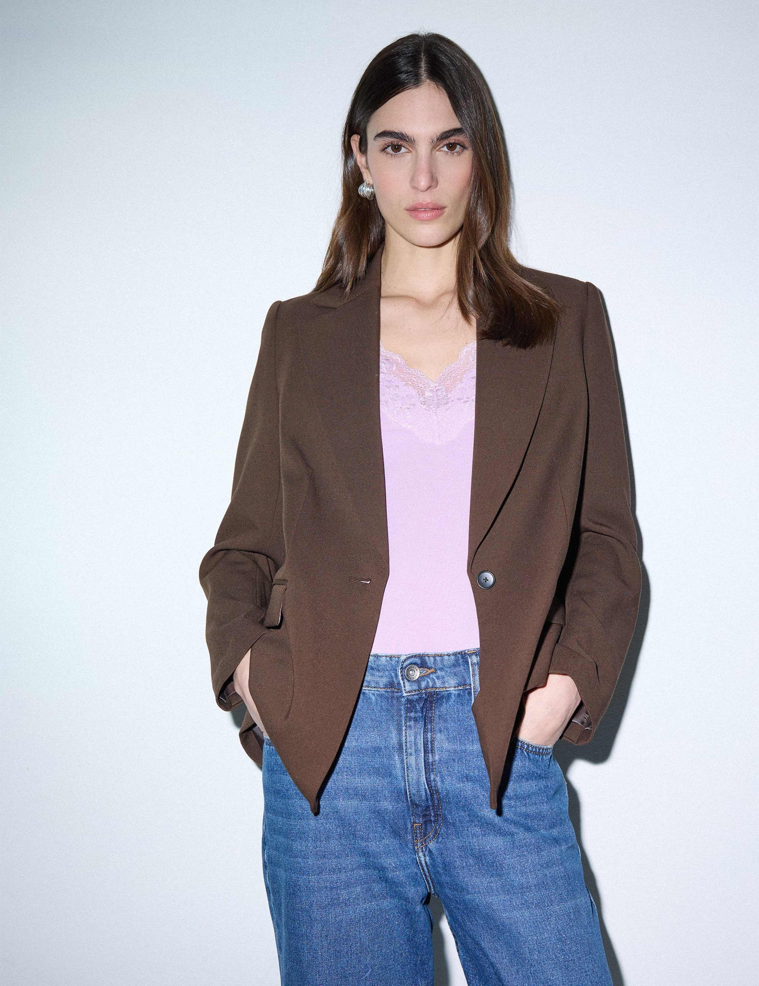 Modal Rich V-Neck Lace Trim Cami Top 5 of 6