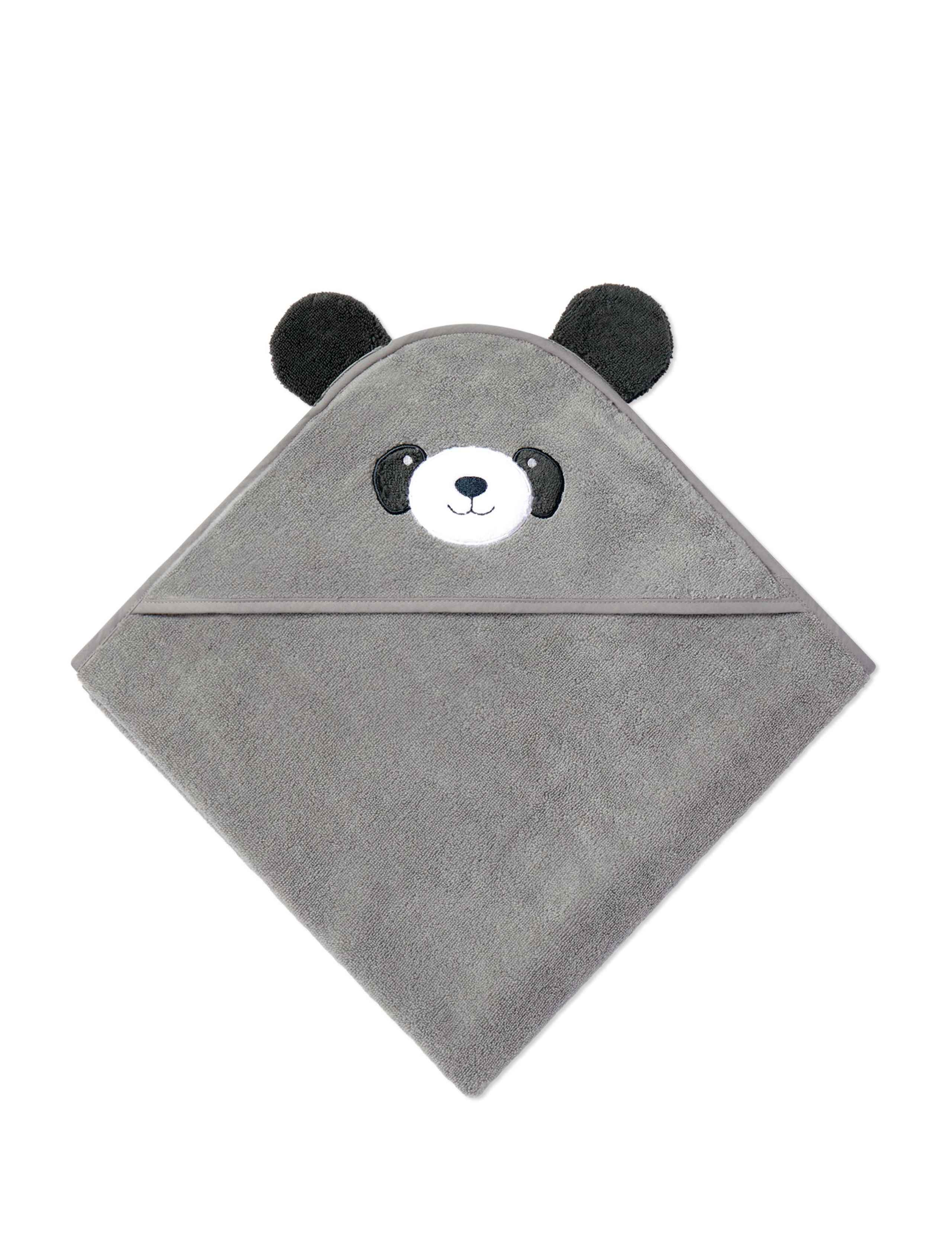 Pure Cotton Panda Hooded Baby Towel 4 of 5