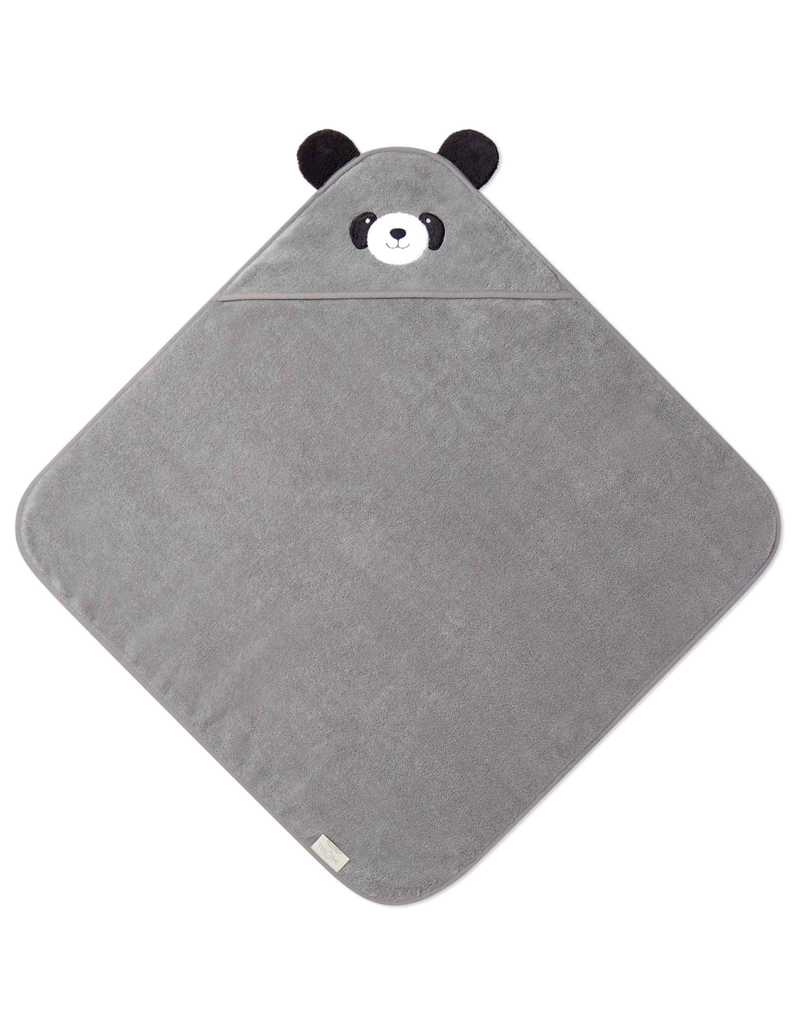 Pure Cotton Panda Hooded Baby Towel 5 of 5
