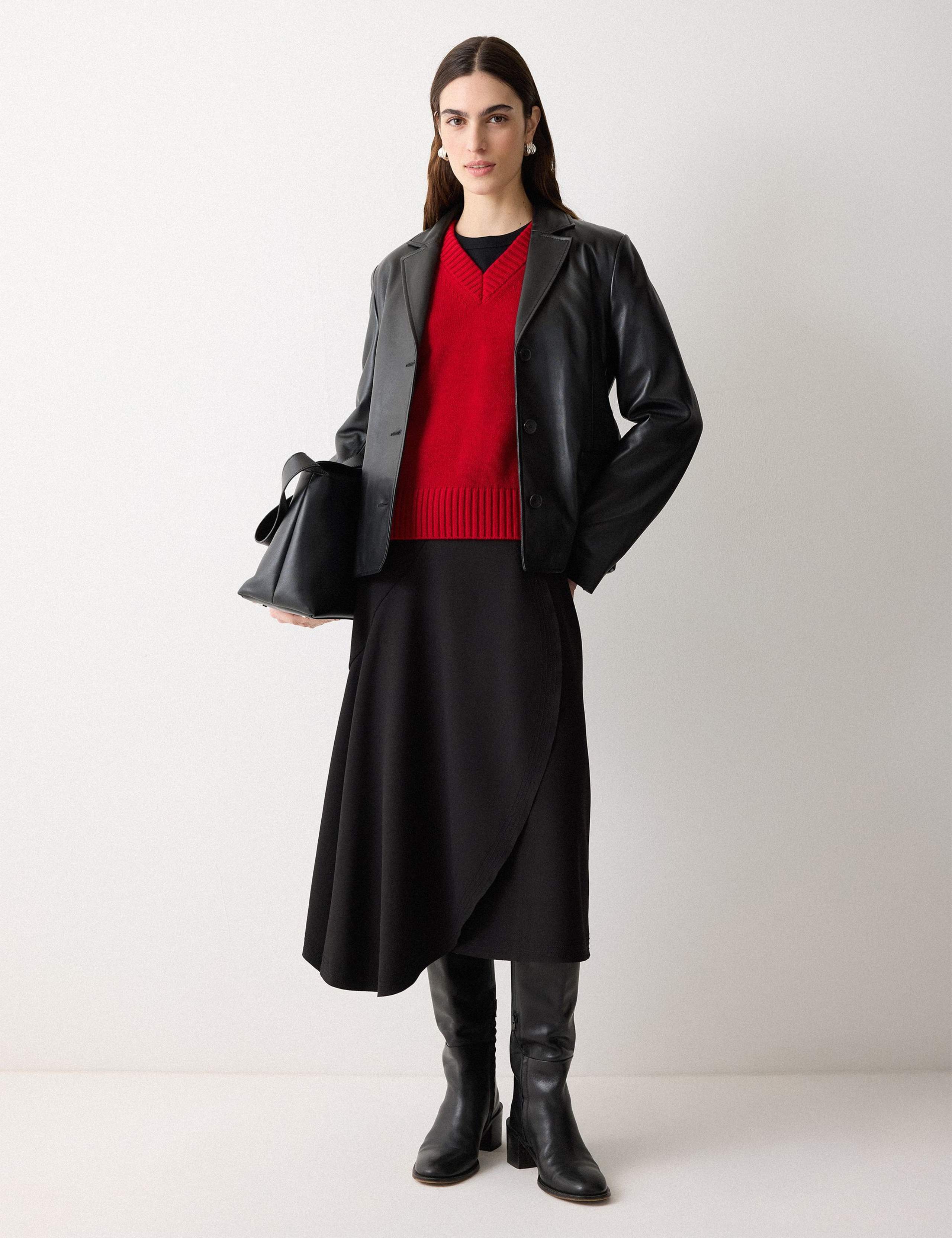 Wool Rich V-Neck Jumper 3 of 5