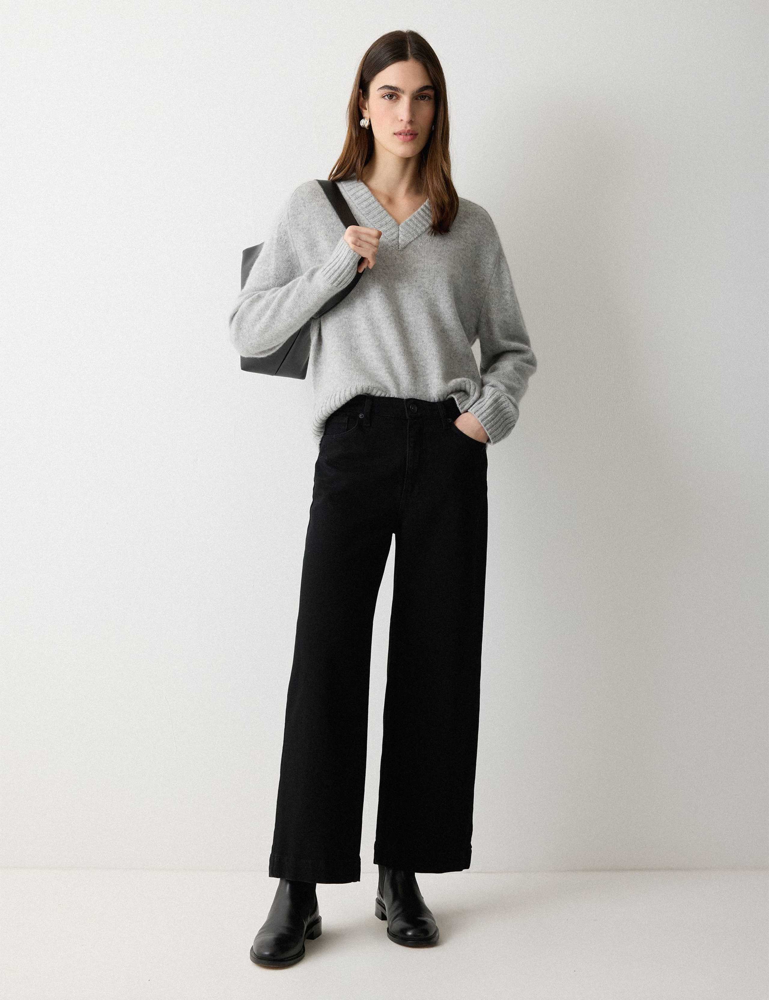 Wool Rich V-Neck Jumper 3 of 6