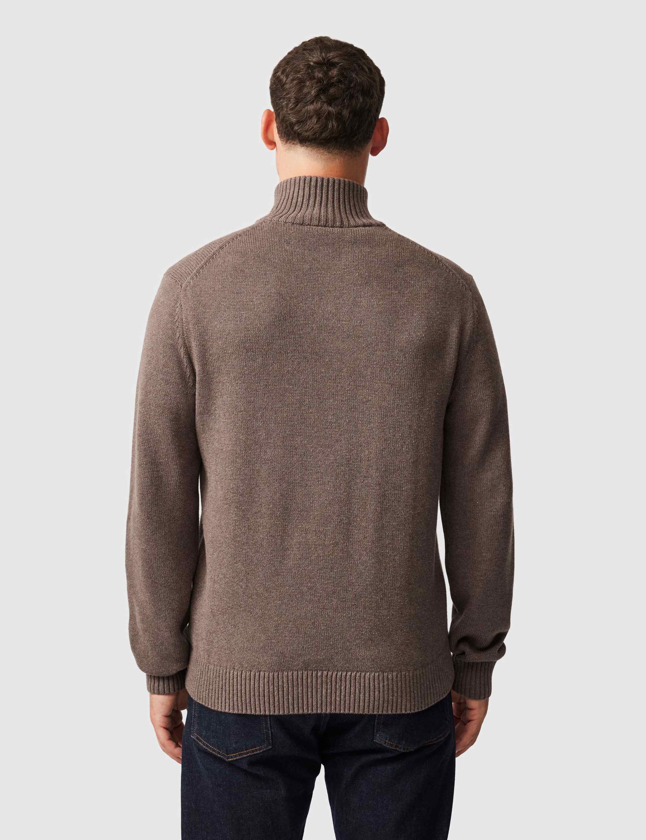 Merrick Bay Pure Cotton Half Zip Jumper 3 of 6