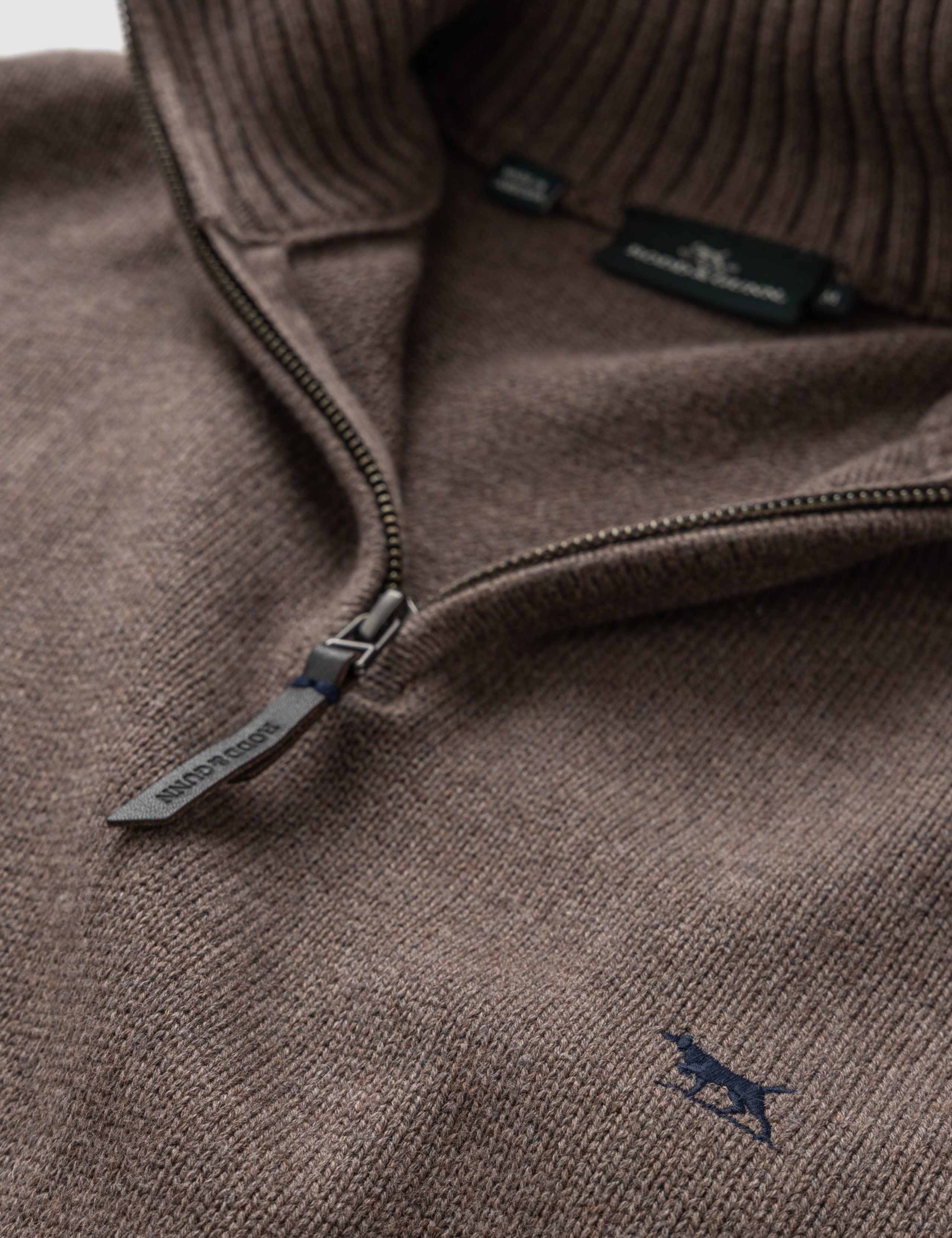 Merrick Bay Pure Cotton Half Zip Jumper 5 of 6