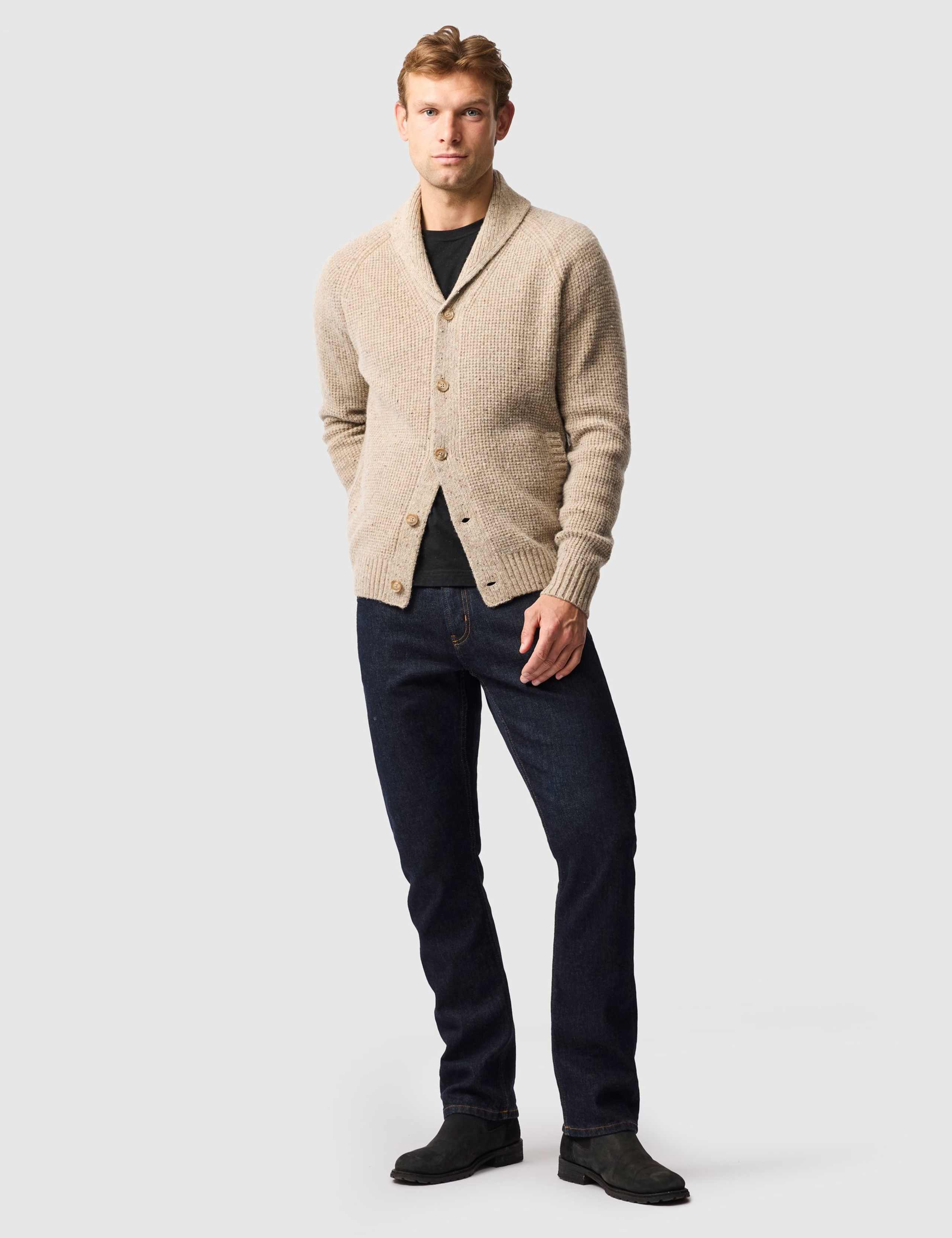 Williamson Wool Rich Shawl Neck Cardigan 4 of 4