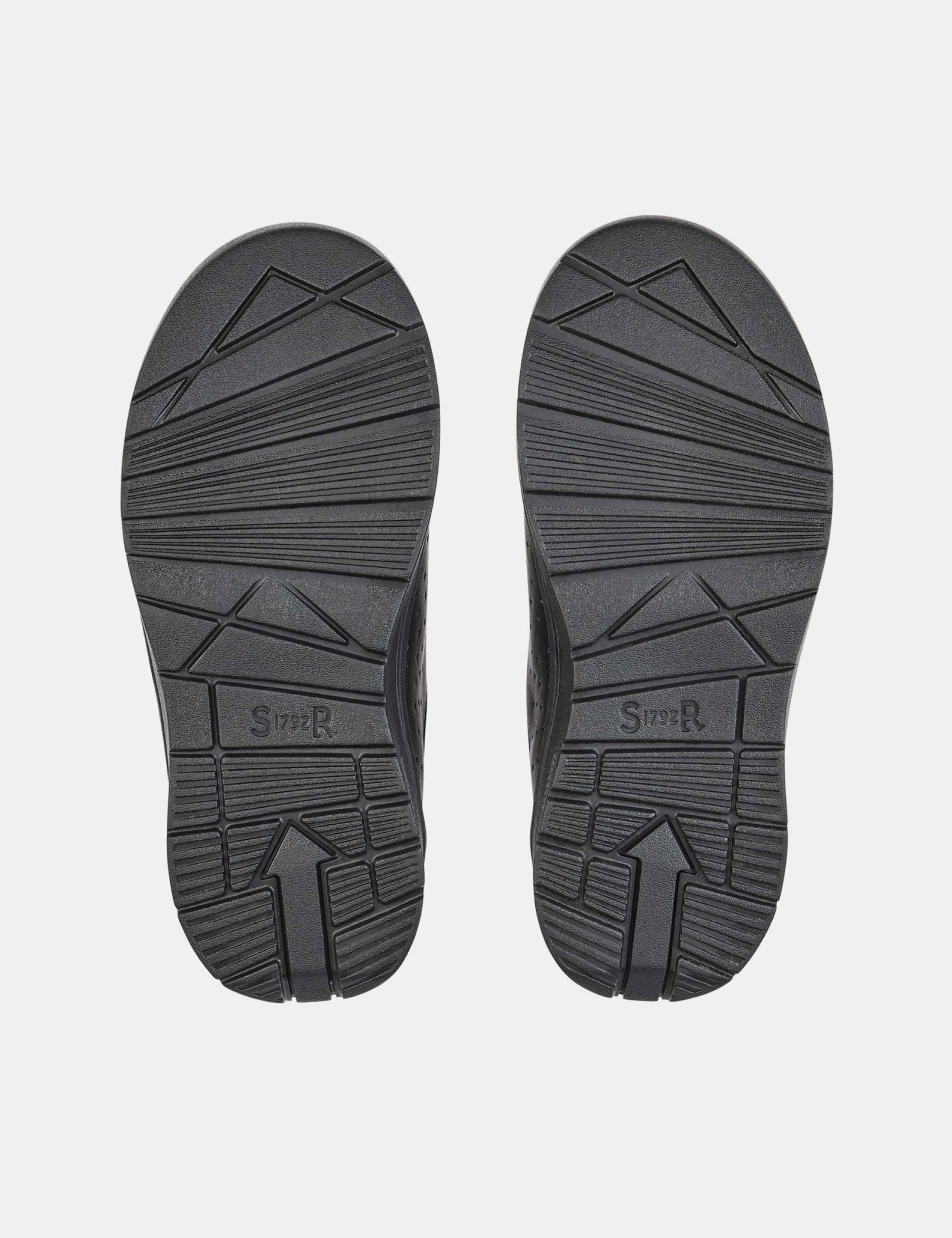Kids' Leather Riptape Schoolwear Shoes (10 Small - 4 Large) 2 of 5