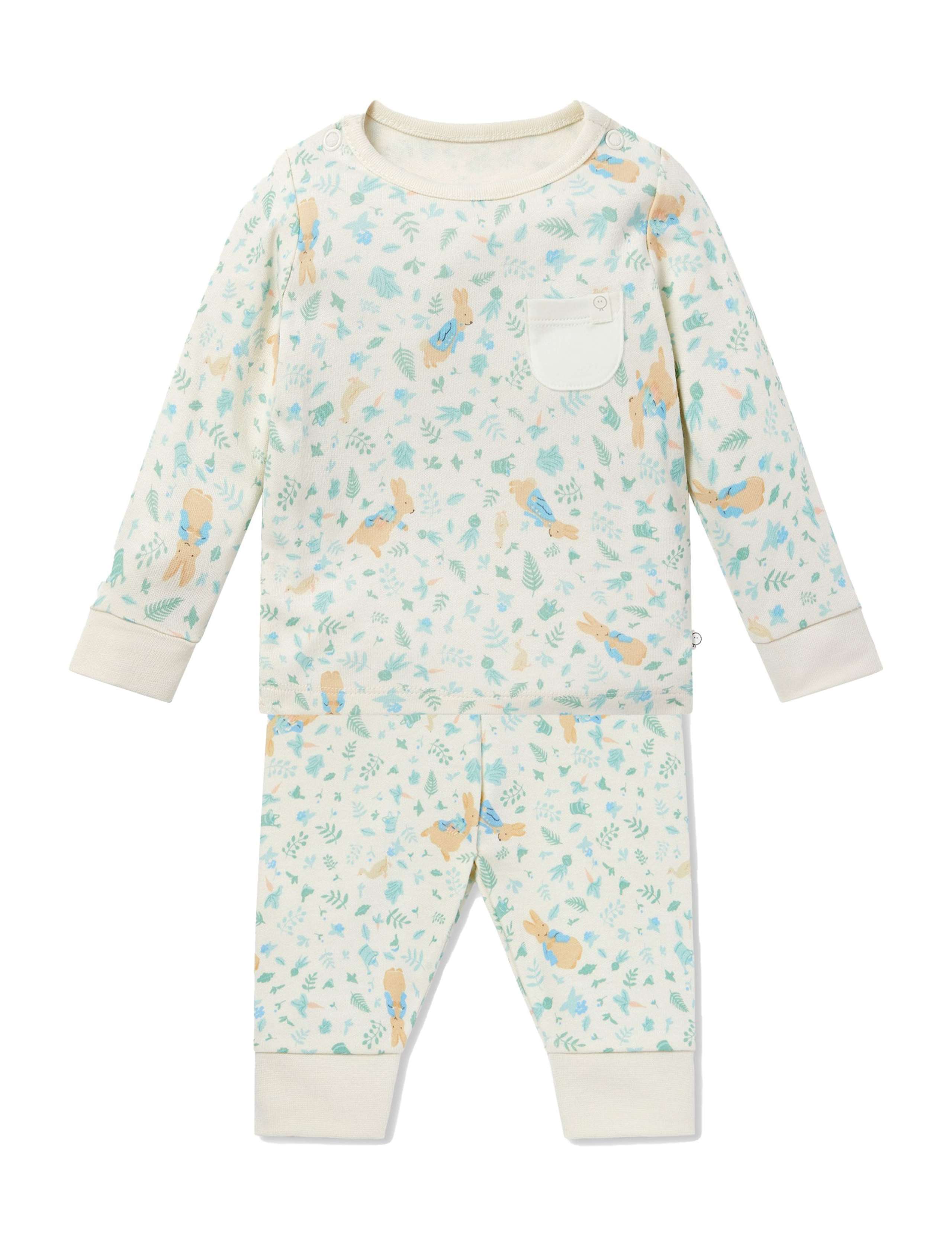 Cotton Blend Peter Rabbit™ Pyjamas (6 Mths-6 Yrs) 2 of 4
