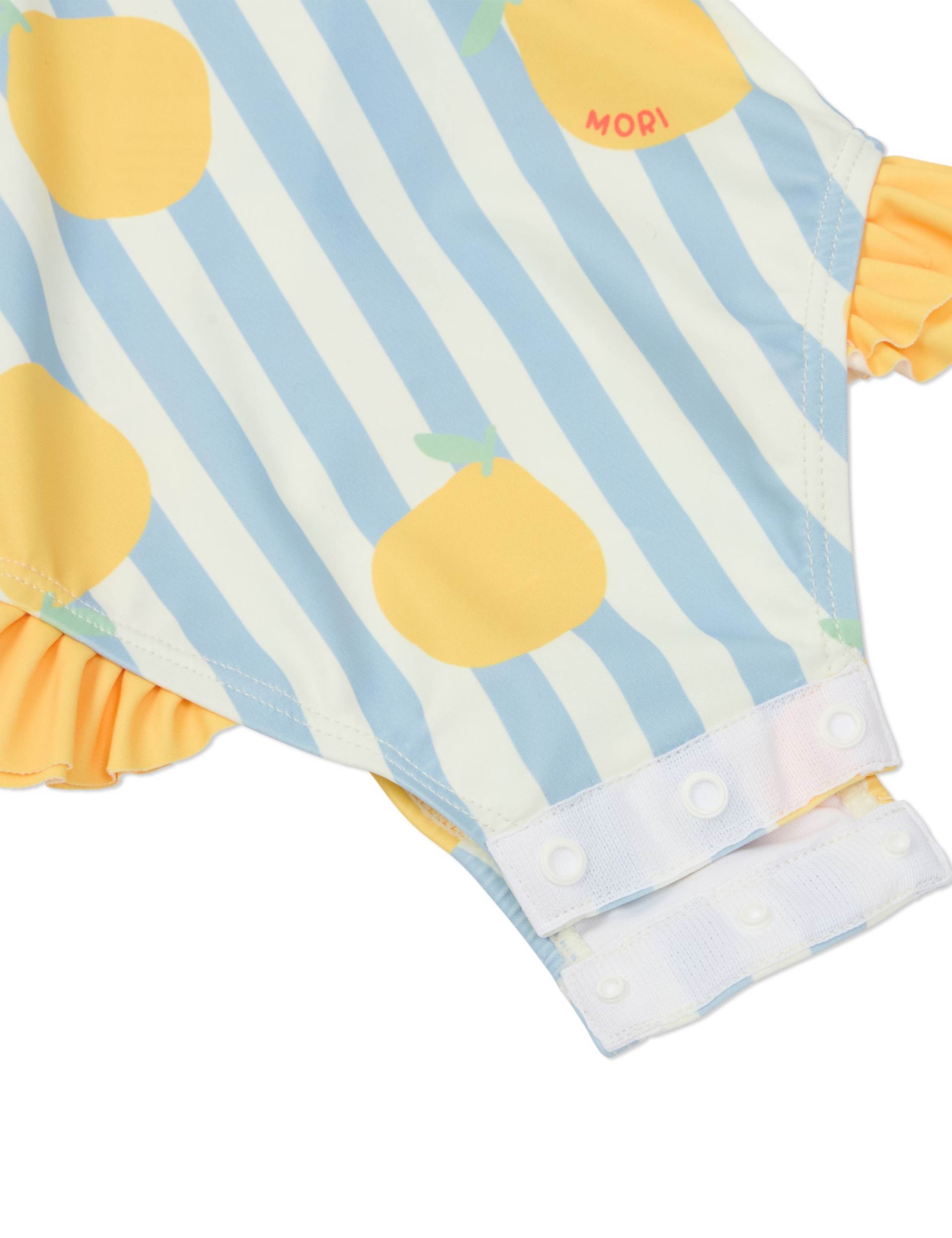 Lemon Striped Swimsuit (0-5 Yrs) 5 of 5
