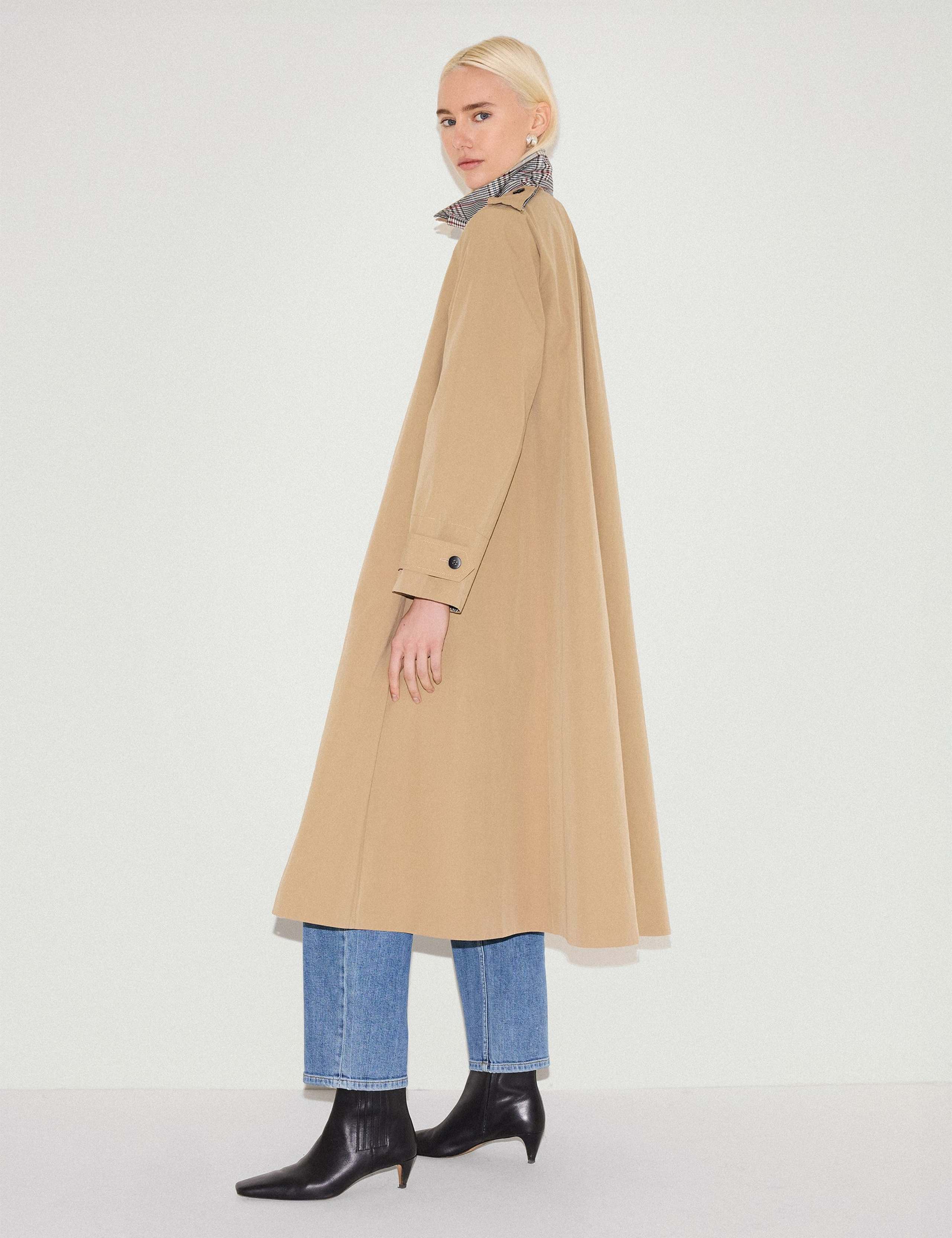 Pure Cotton Relaxed Trench Coat 4 of 6