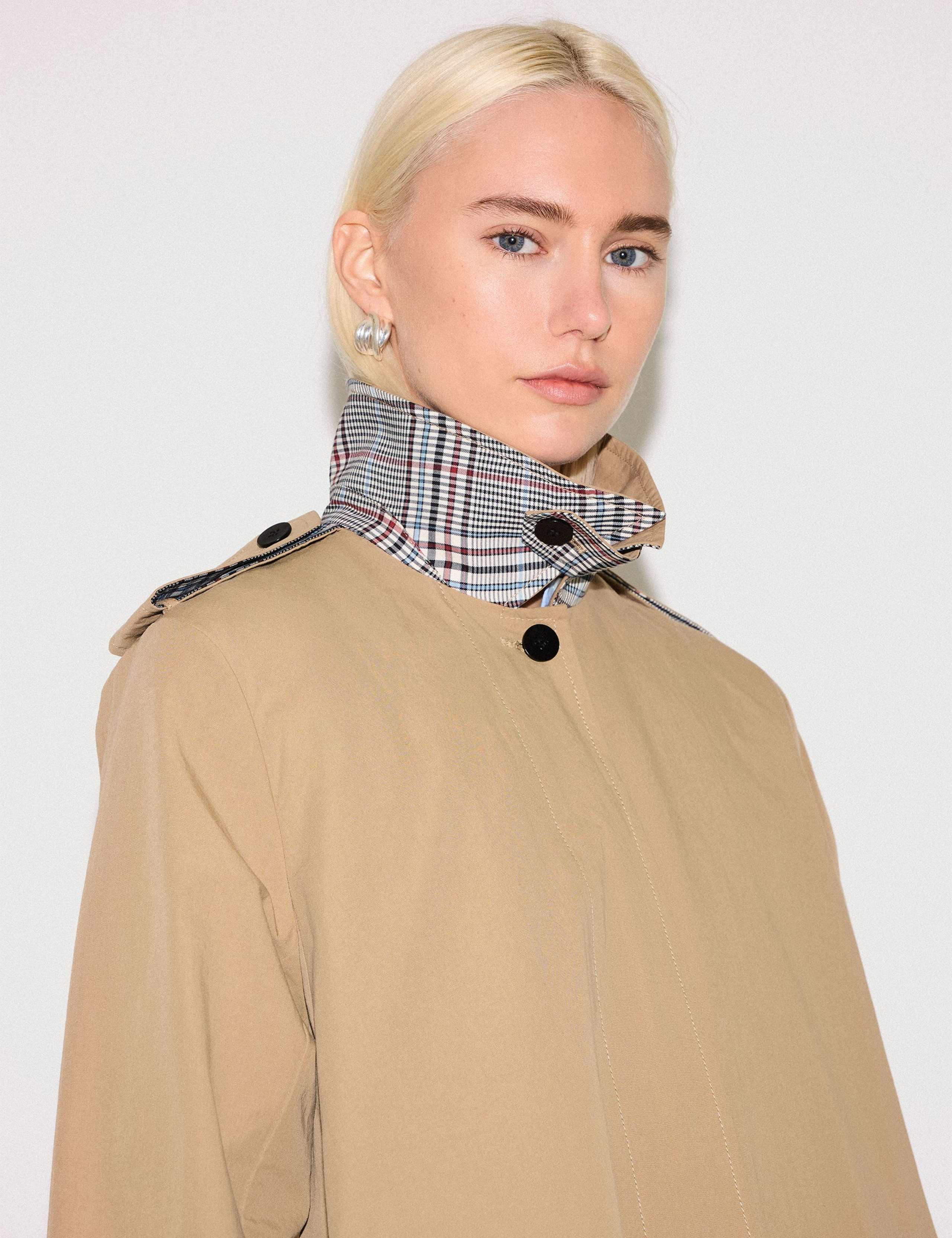 Pure Cotton Relaxed Trench Coat 6 of 6