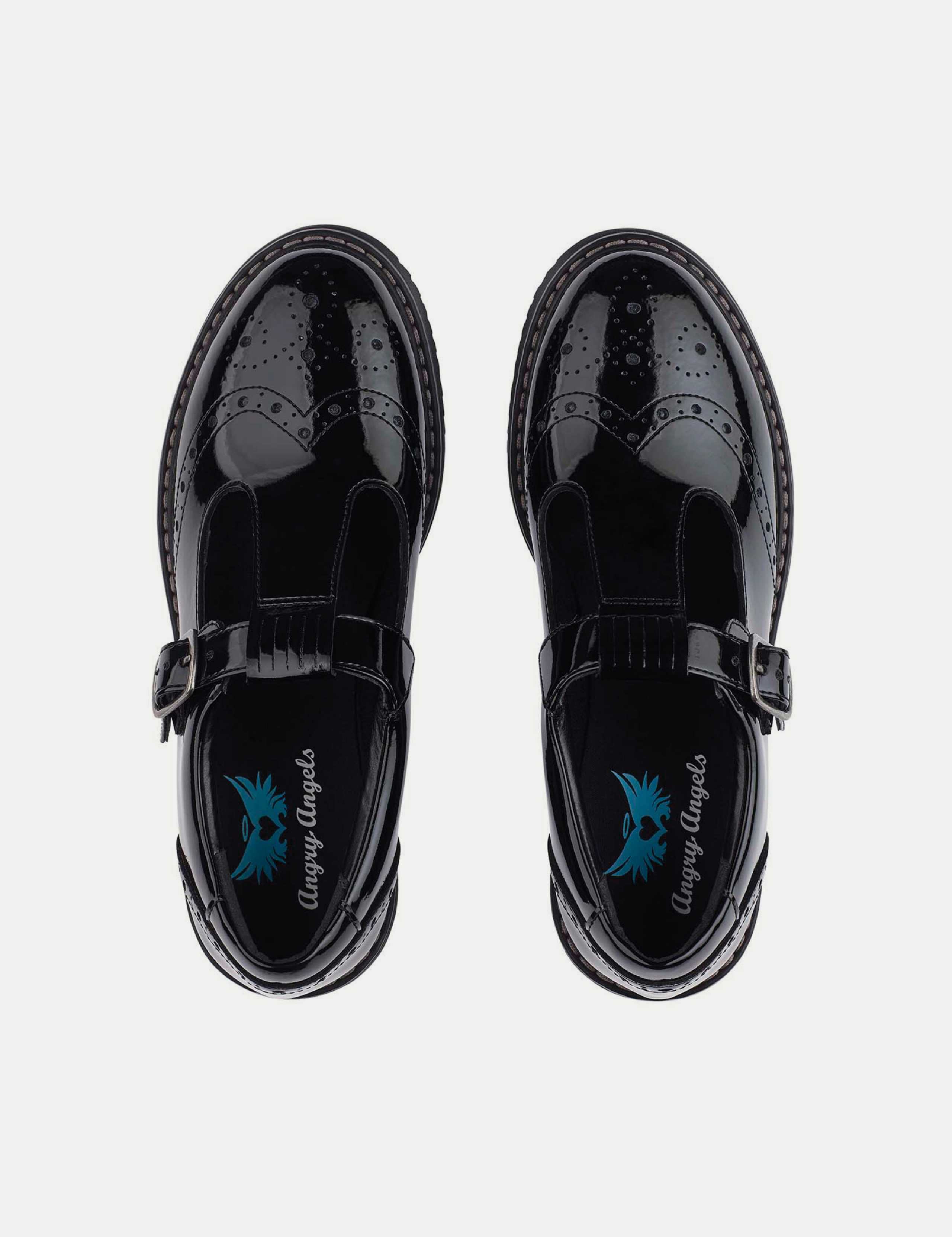 Kids' Patent Schoolwear Shoes (12½ Small - 7 large) 6 of 6