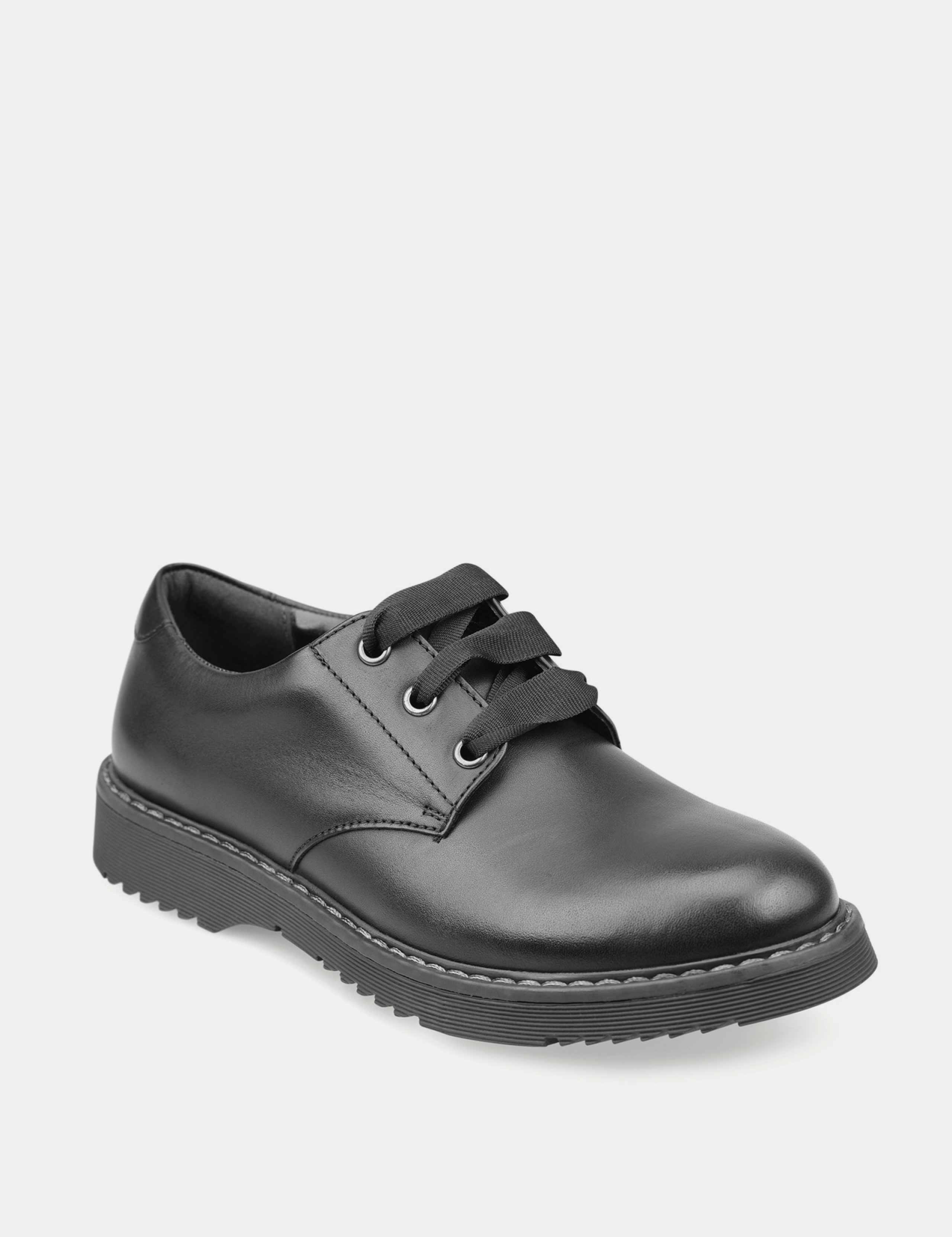 Kids' Lace Schoolwear Shoes (12½ Small - 9 Large) 2 of 4