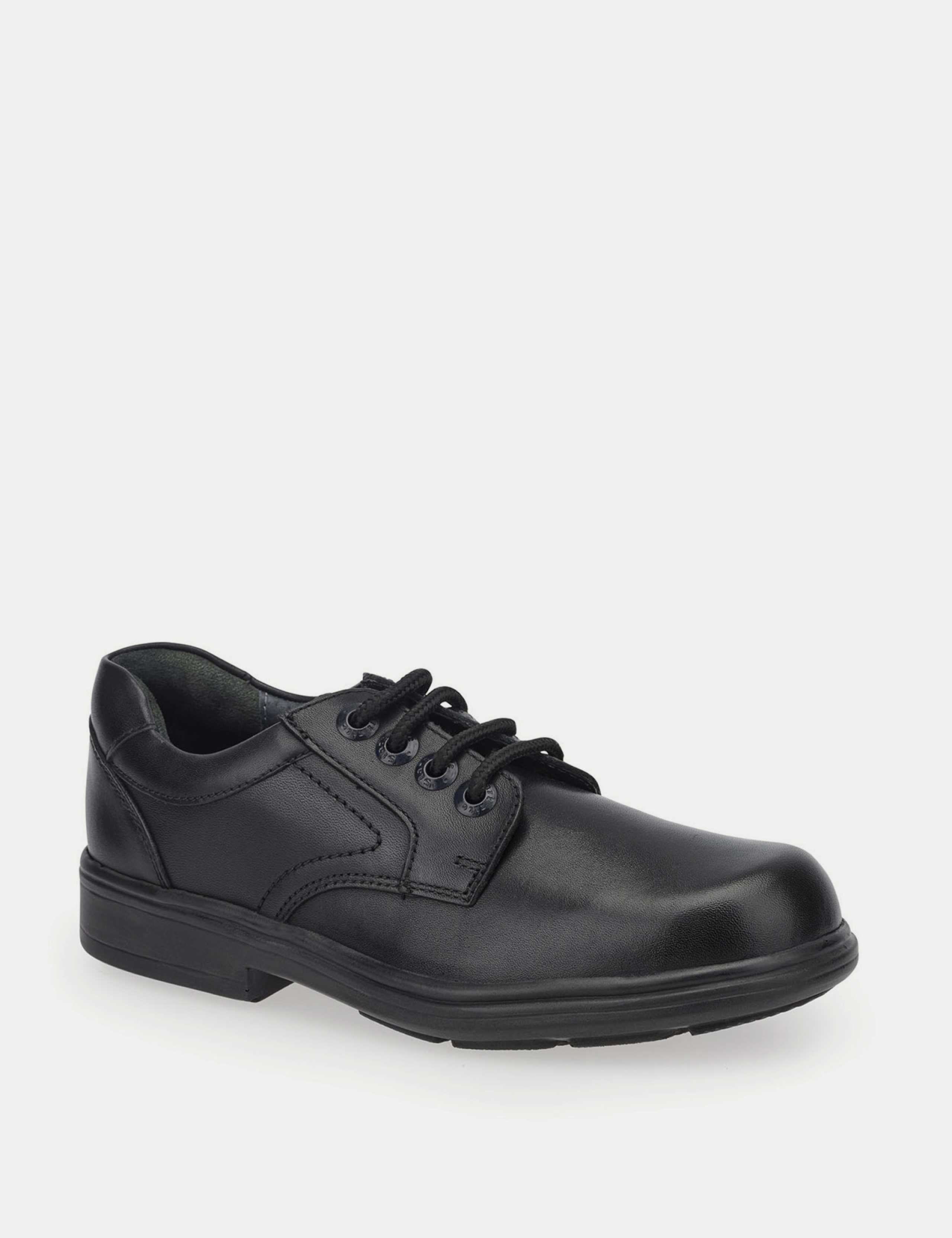 Kids' Leather Lace Schoolwear Shoes (2 Large - 10 Large) 4 of 6