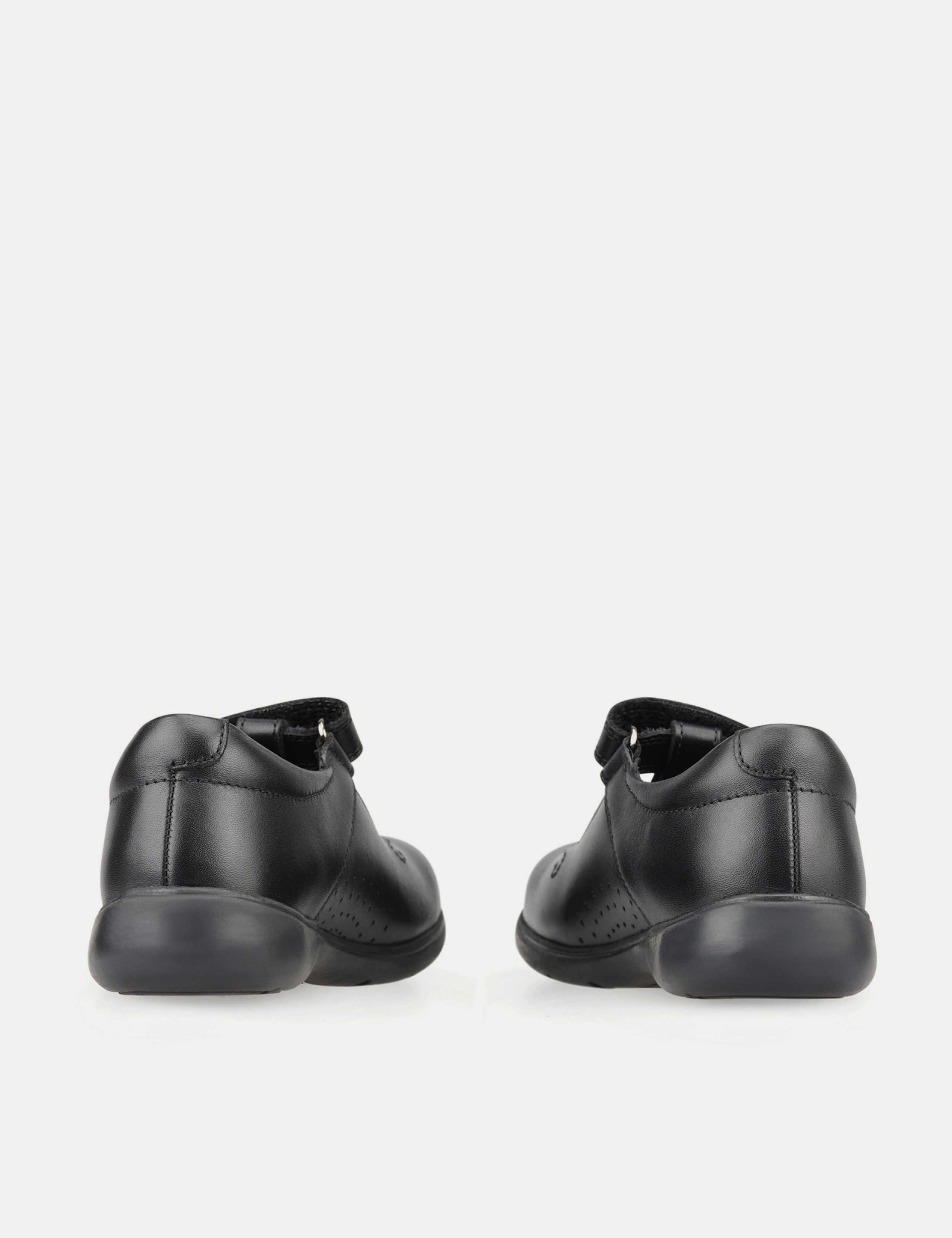 Kids' Leather Riptape Star Schoolwear Shoes (9 Small - 2 Large) 6 of 7