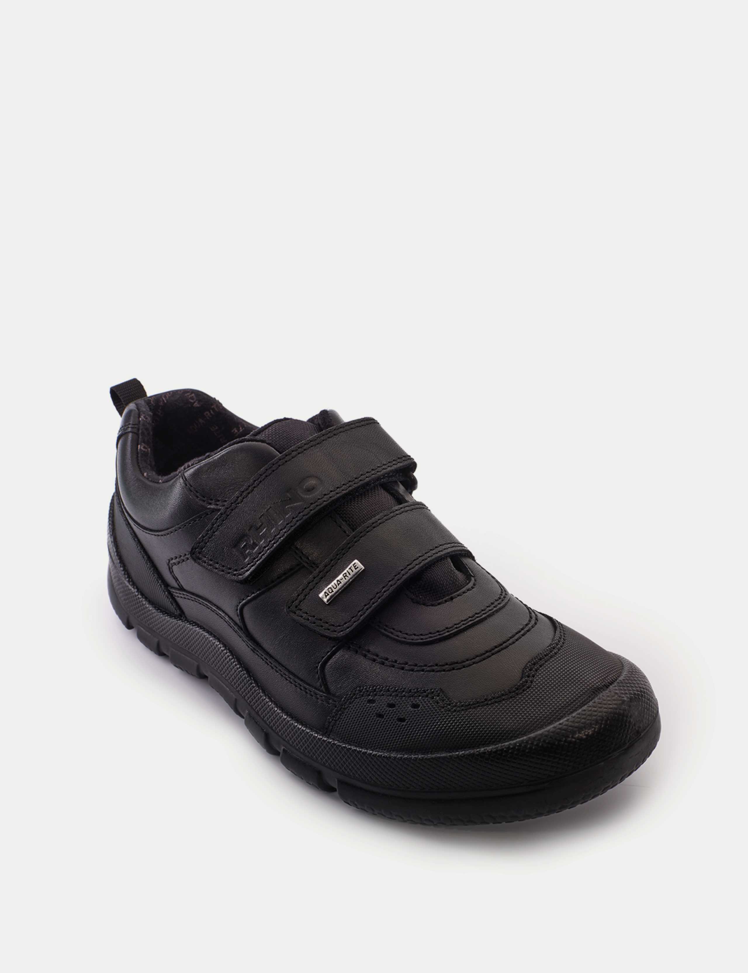 Kids' Leather Riptape Schoolwear Shoes (1 Large - 9 Large) 5 of 6