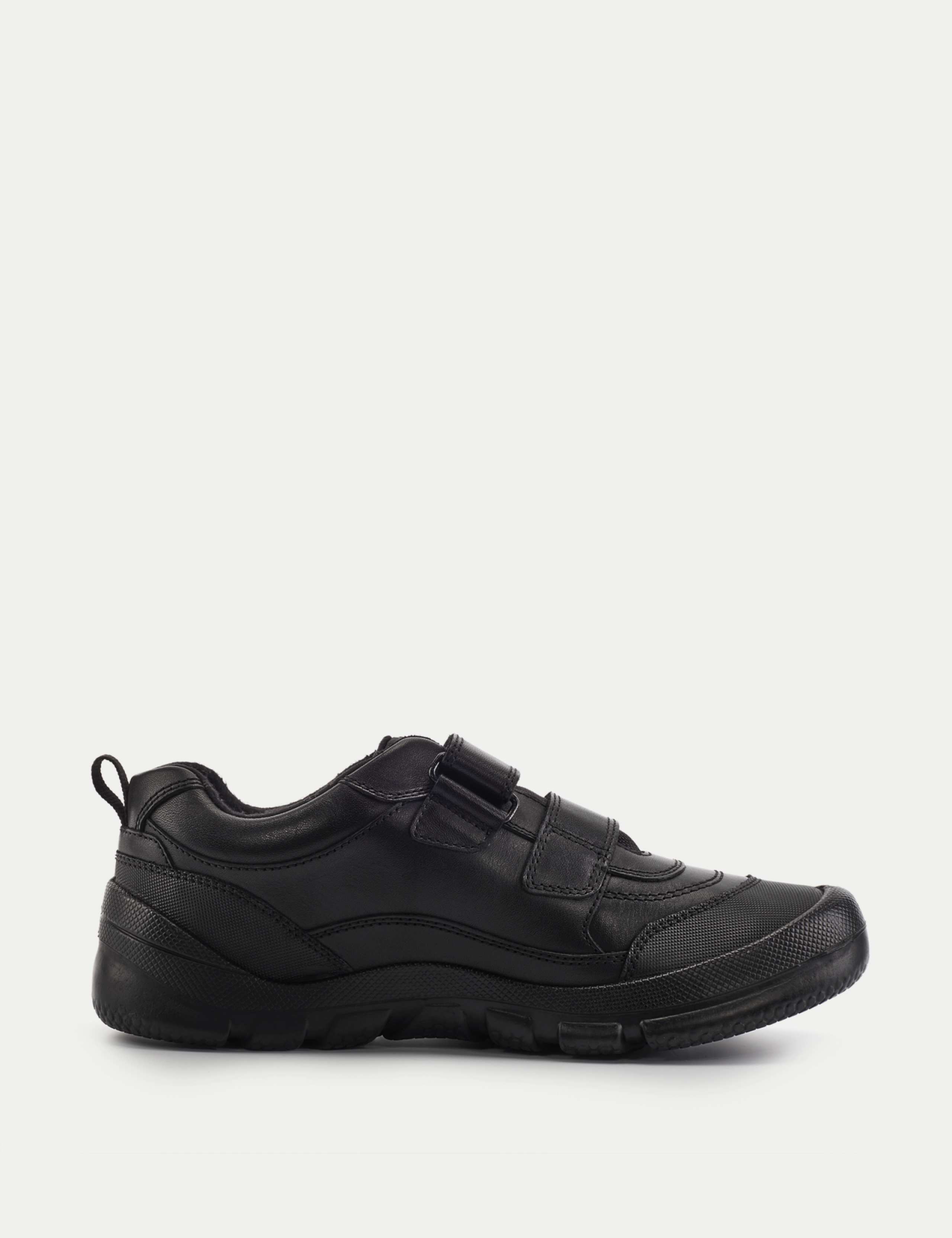 Kids' Leather Riptape Schoolwear Shoes (1 Large - 9 Large) 6 of 6