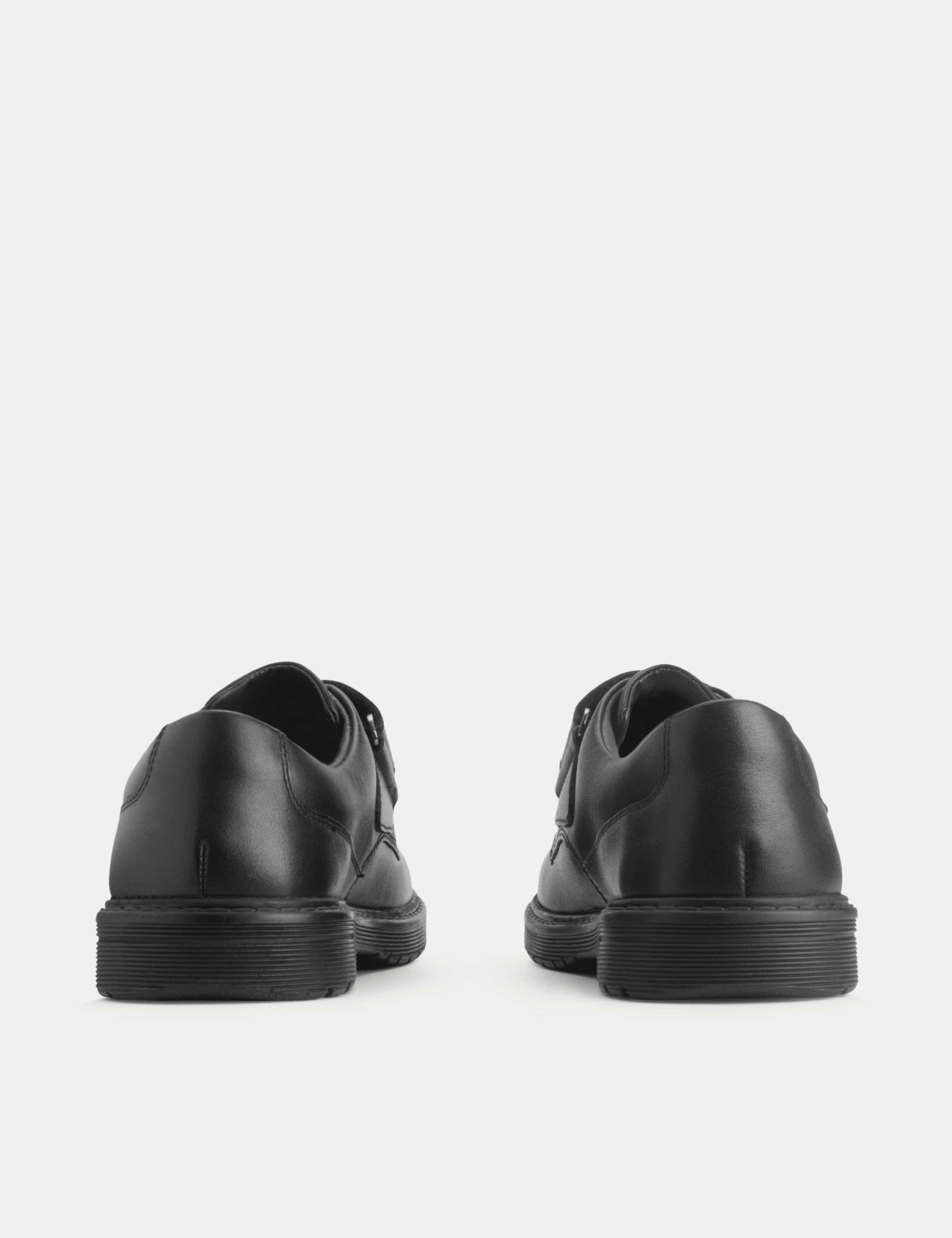 Kids' Leather Riptape Schoolwear Shoes (2 Large - 6 Large) 4 of 4