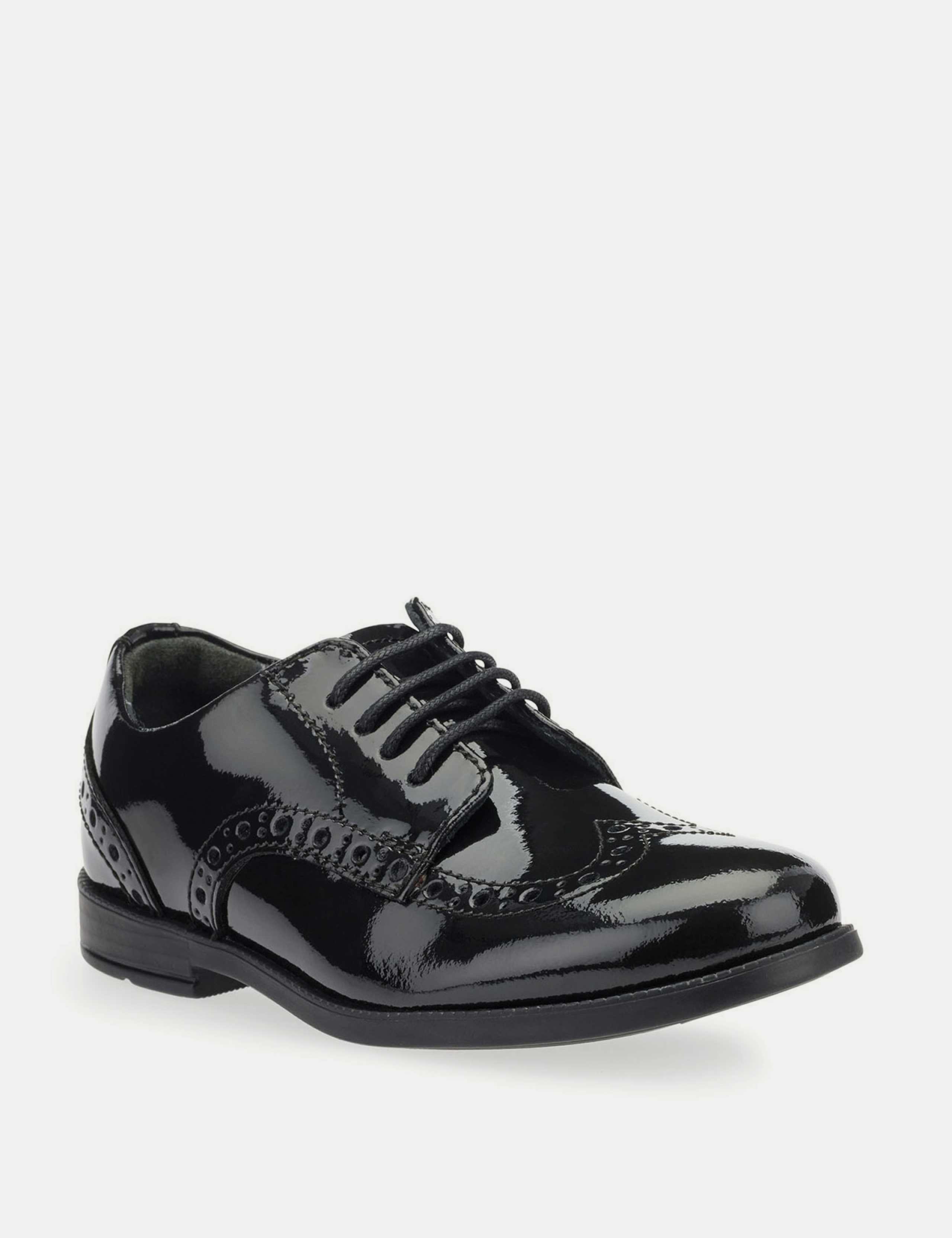Kids' Patent Brogue School Shoes (5 Large - 9 Large) 5 of 5