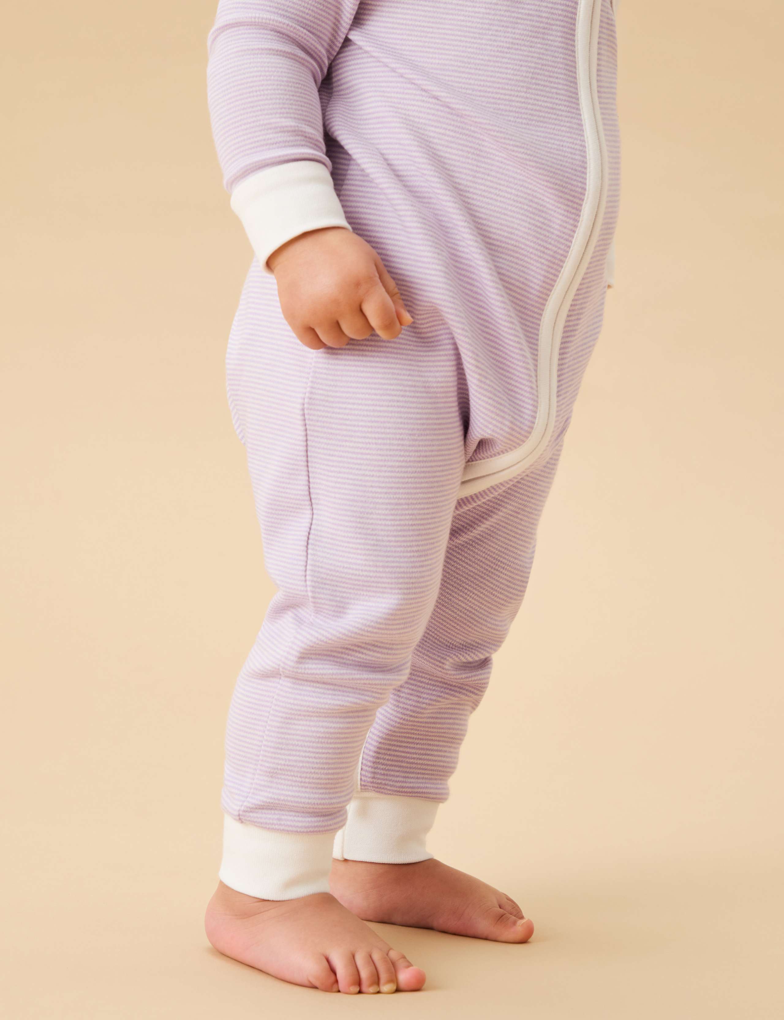 3 Pack Cotton Blend Sleepsuits (0-24 Mths) 8 of 8