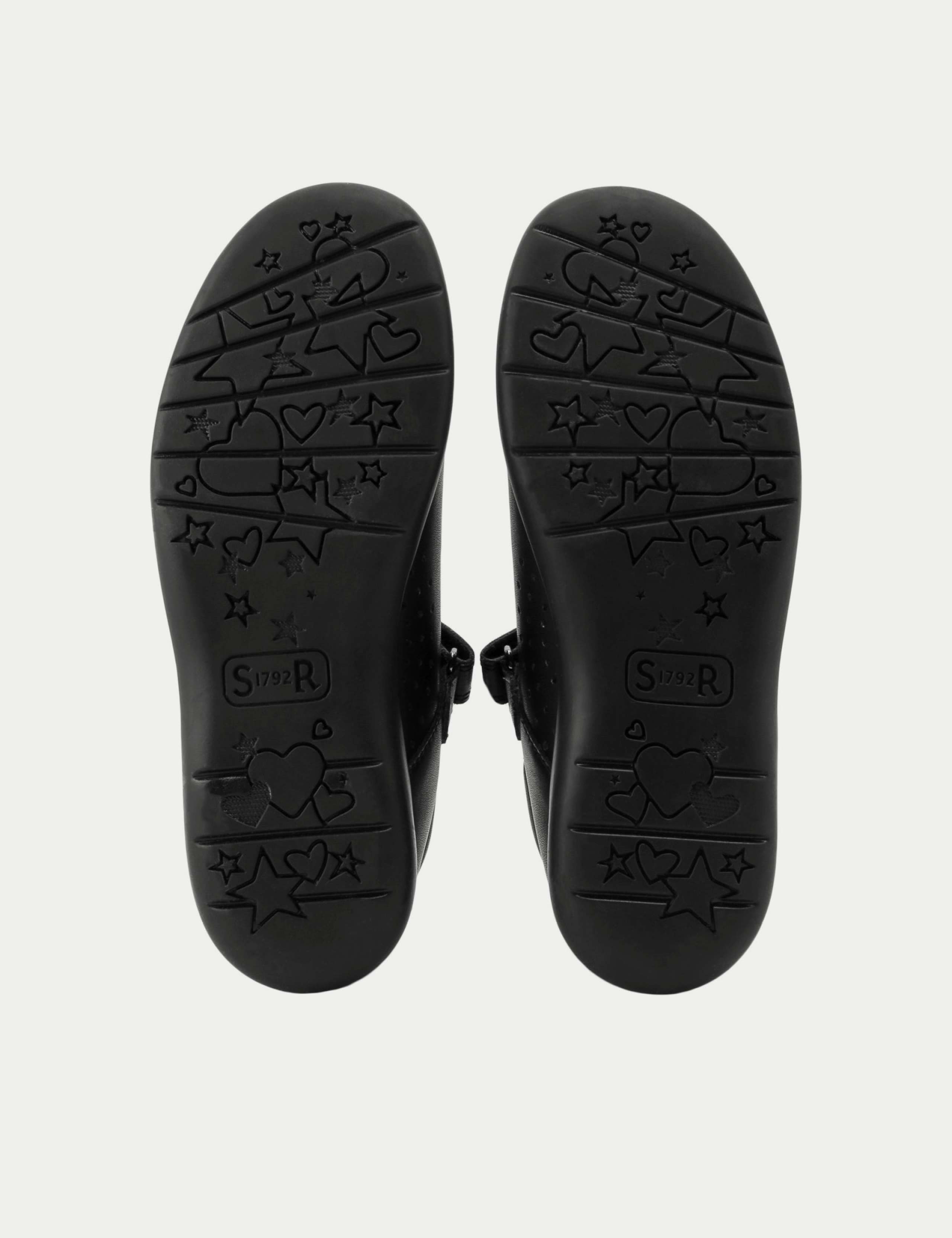 Kids' Mary Jane Riptape Schoolwear Shoes (9 Small - 3½ Large) 5 of 6