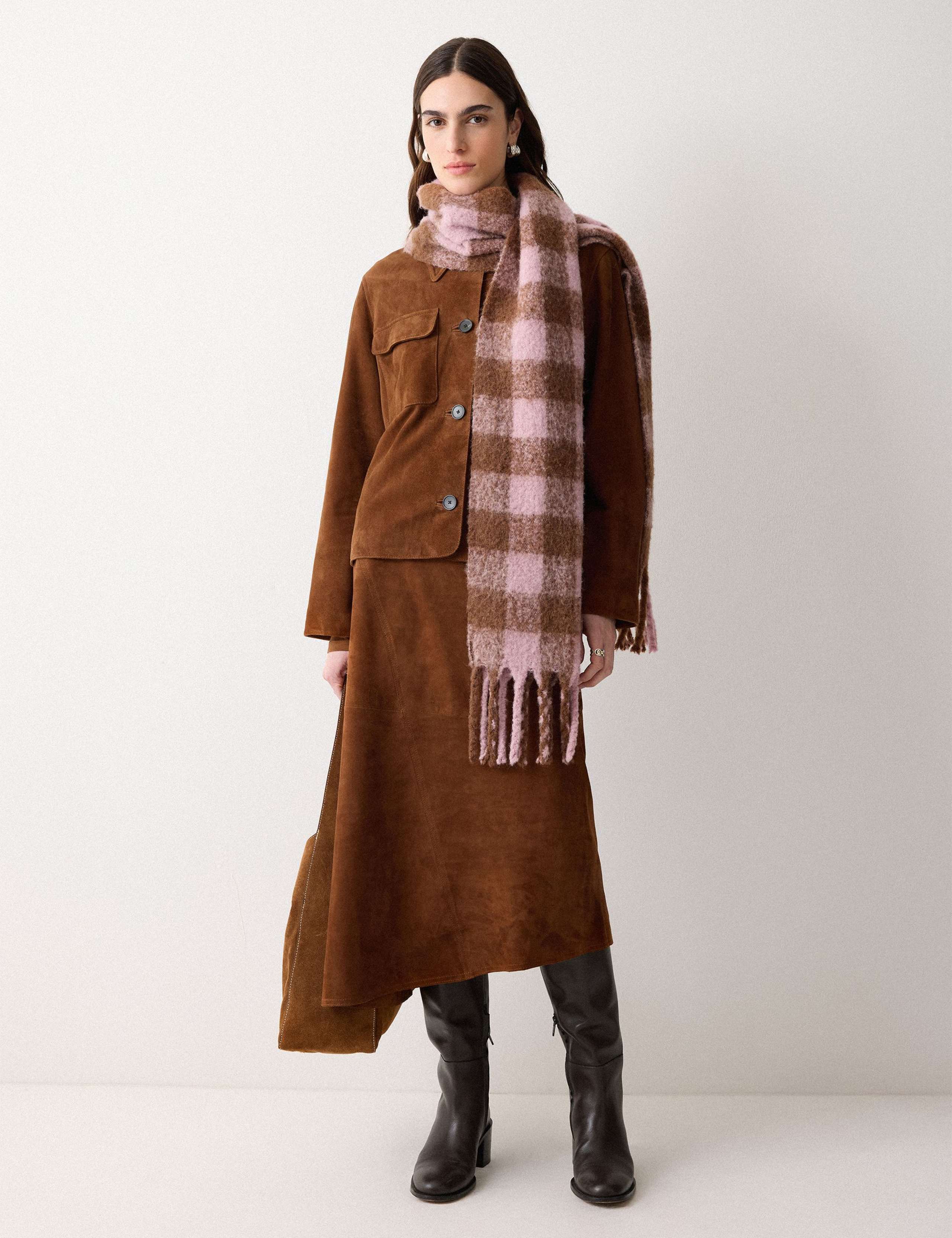 Suede Patch Pocket Utility Jacket 3 of 6