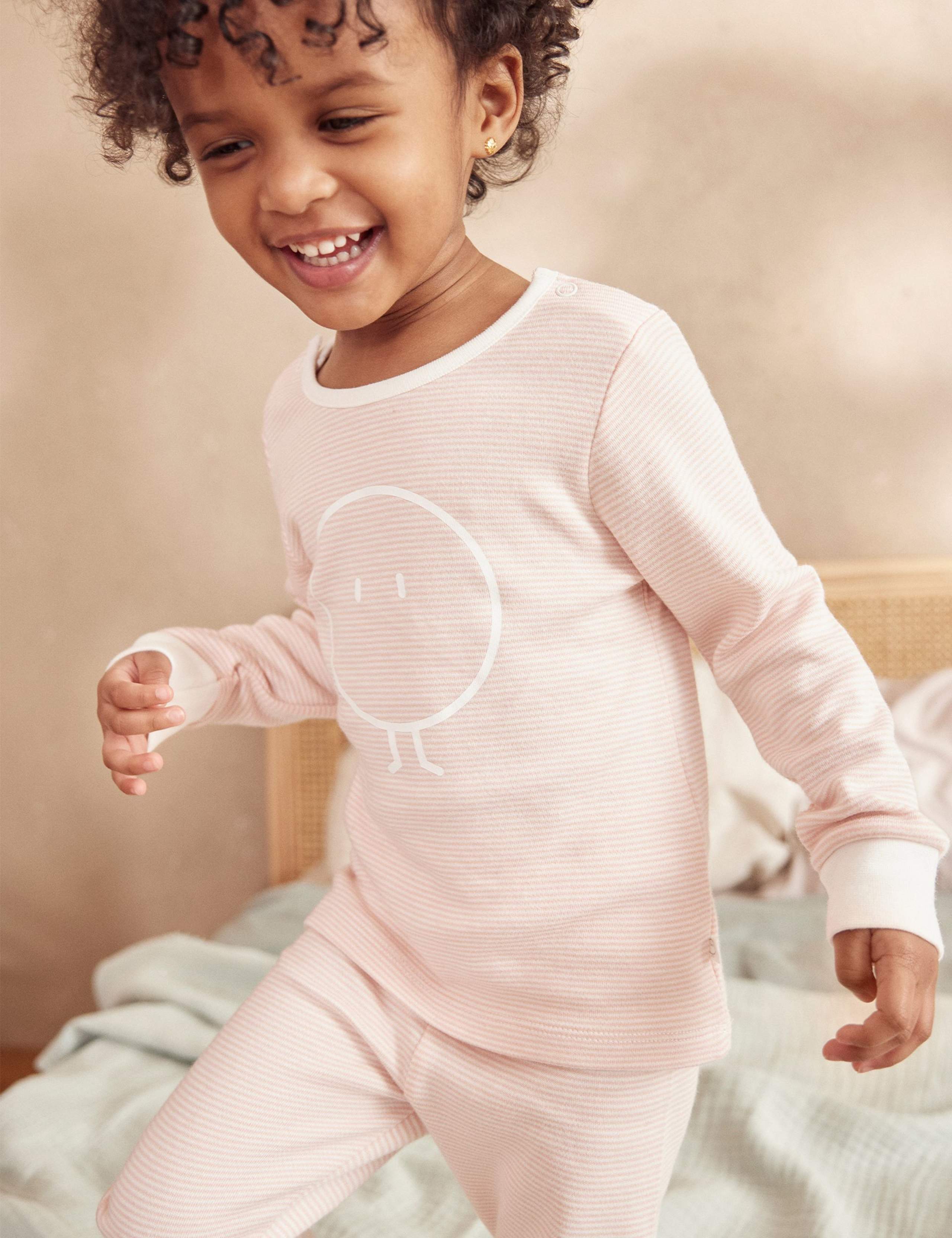 Cotton Blend Striped Pyjamas (6 Mths-6 Yrs) 2 of 3