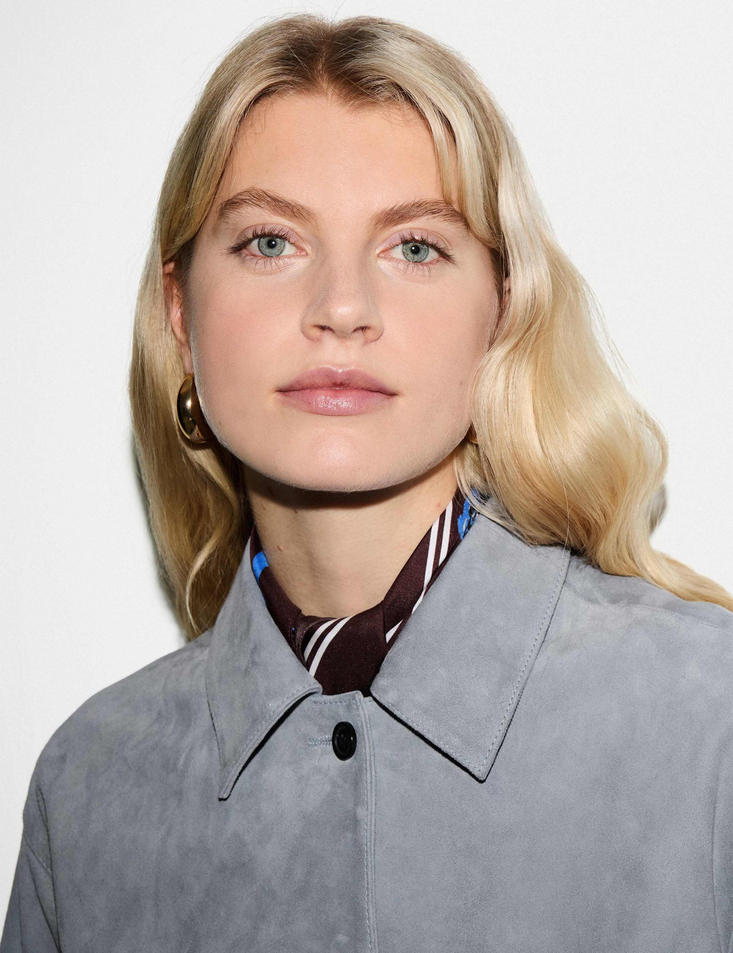 Suede Textured Collared Shirt 5 of 5