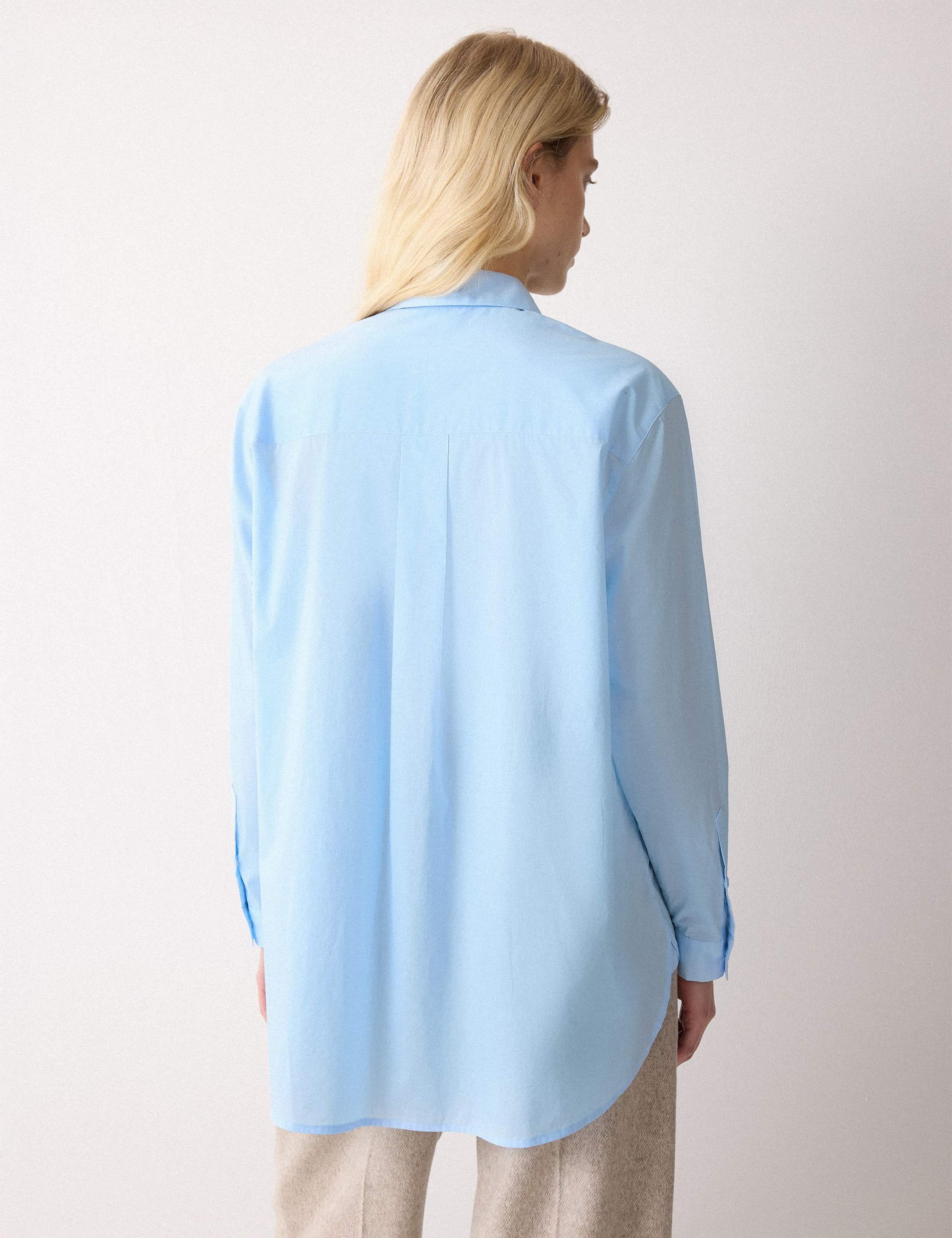 Pure Cotton Voile Collared Relaxed Shirt 3 of 4