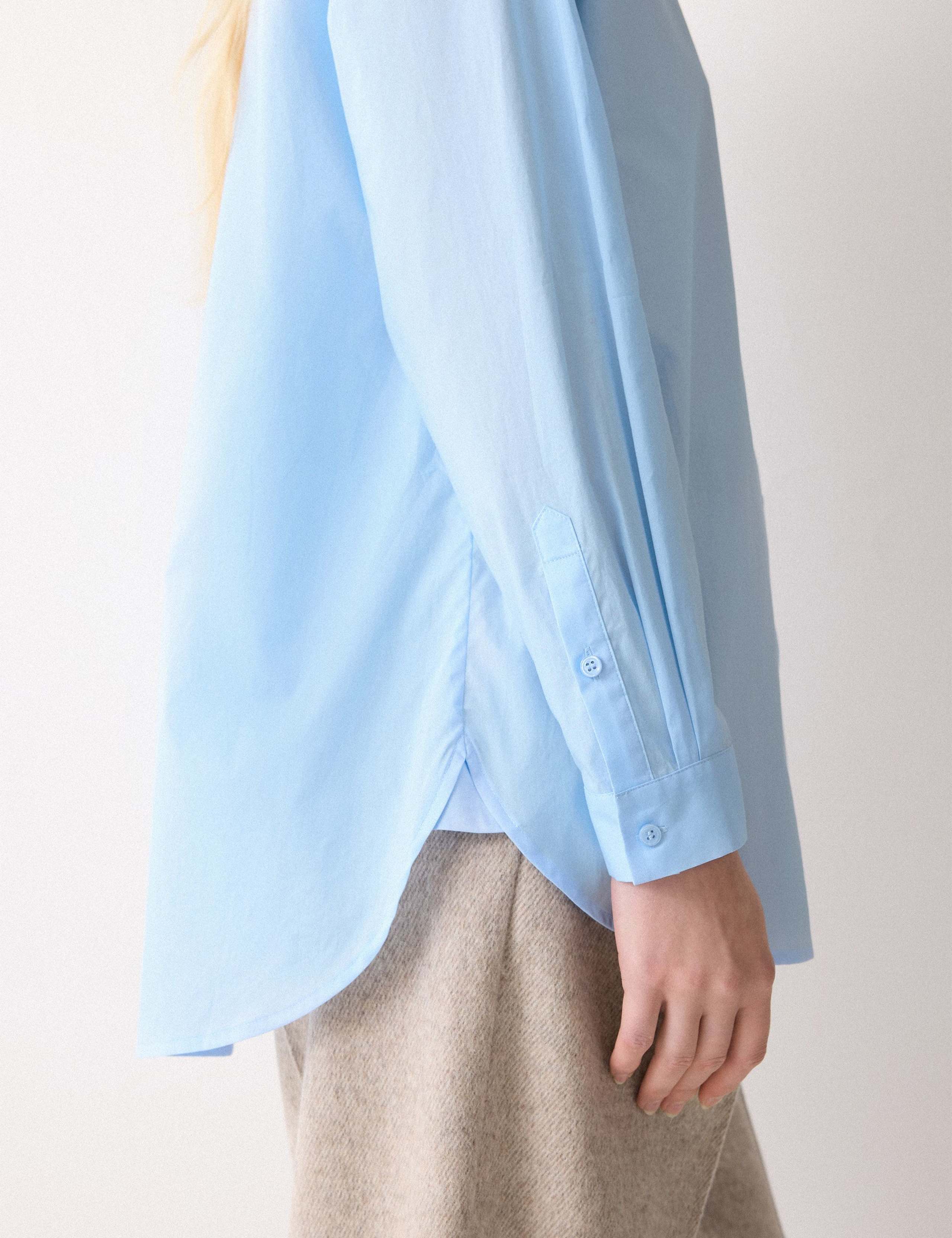 Pure Cotton Voile Collared Relaxed Shirt 4 of 4