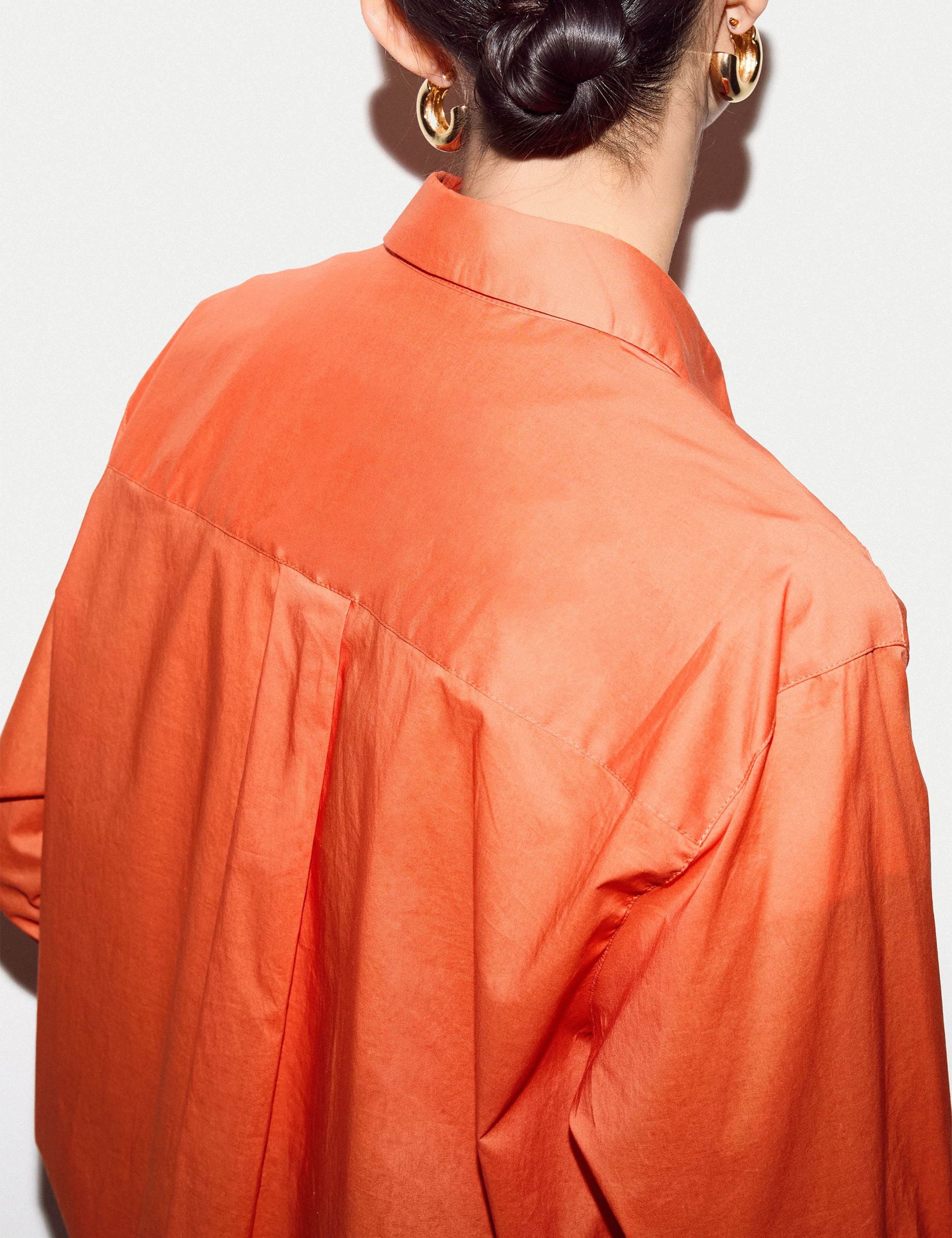 Pure Cotton Voile Collared Relaxed Shirt 4 of 5