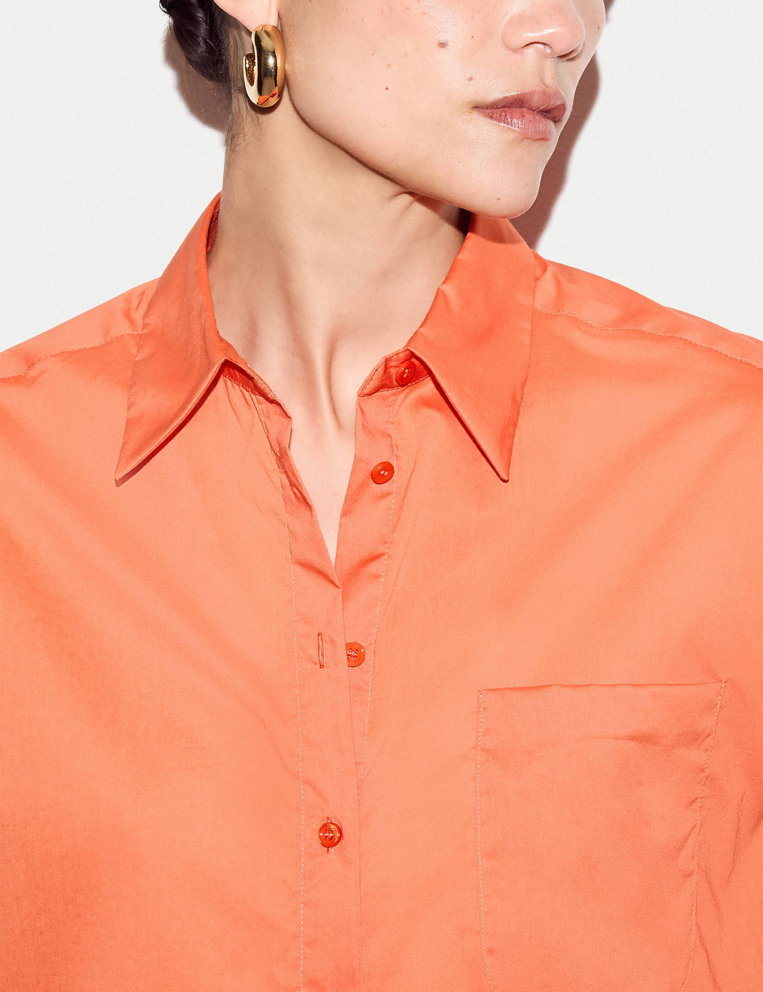 Pure Cotton Voile Collared Relaxed Shirt 5 of 5