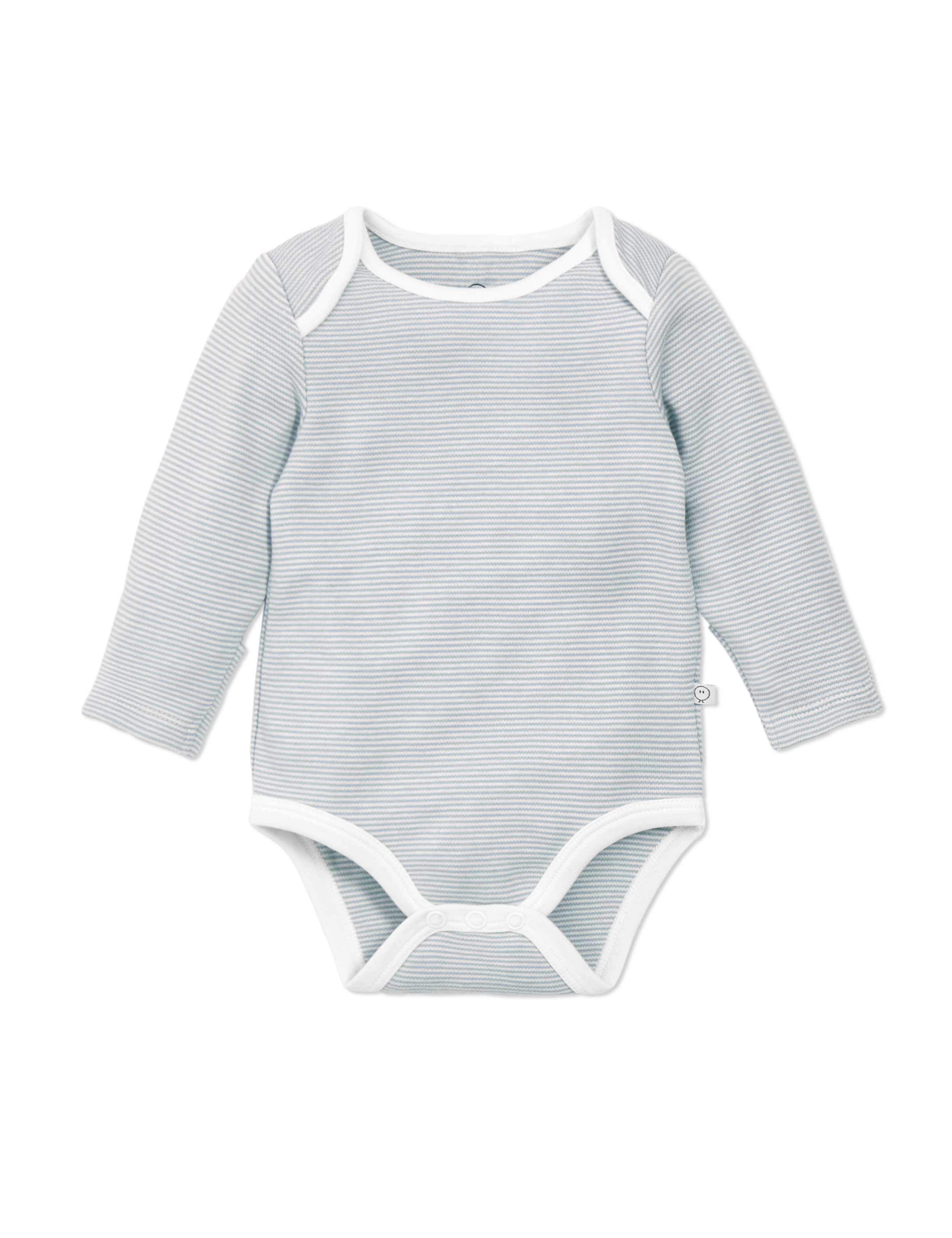 Cotton Blend Striped Bodysuit (0-24 Mths) 2 of 2