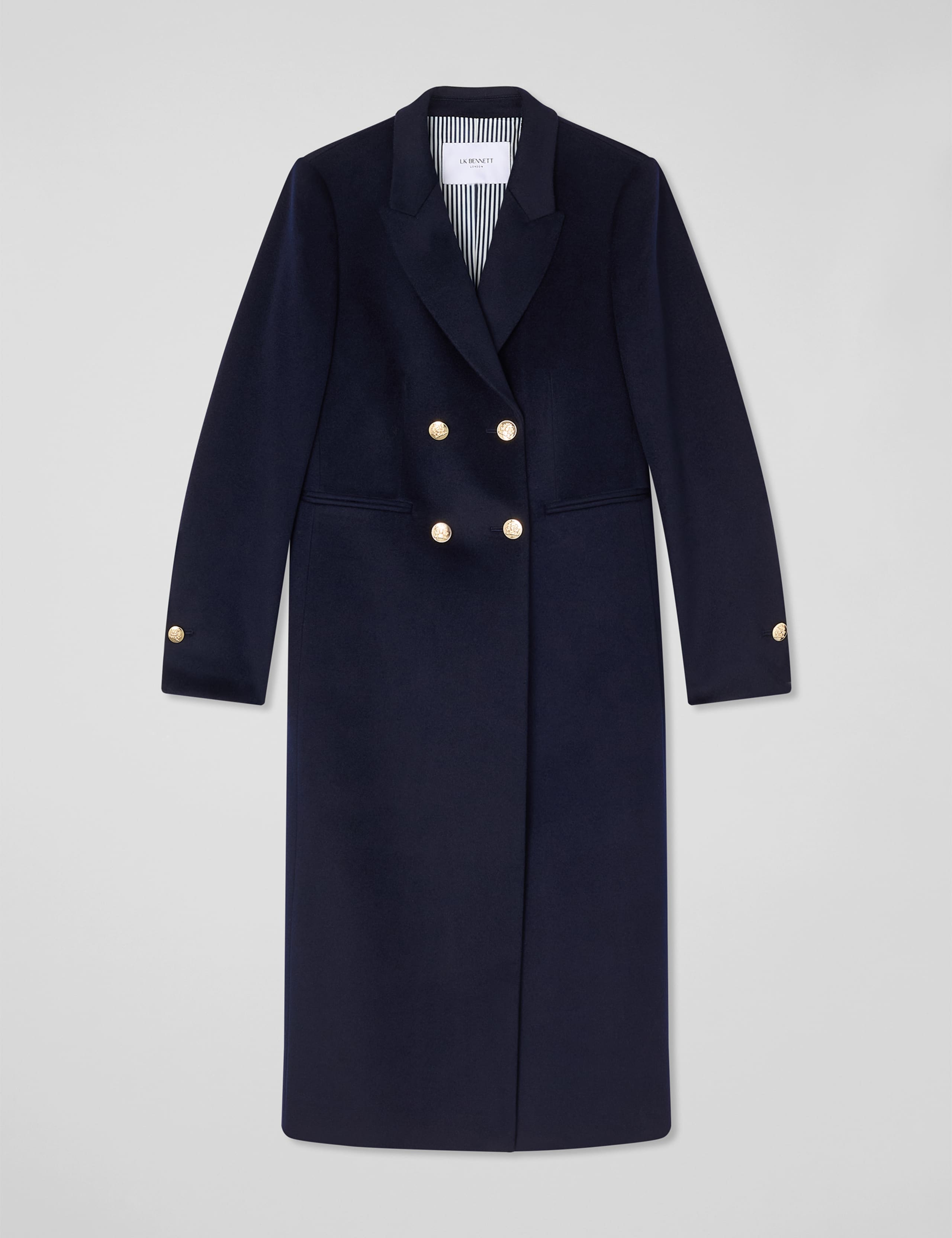 Pure Wool Double Breasted Coat 2 of 4