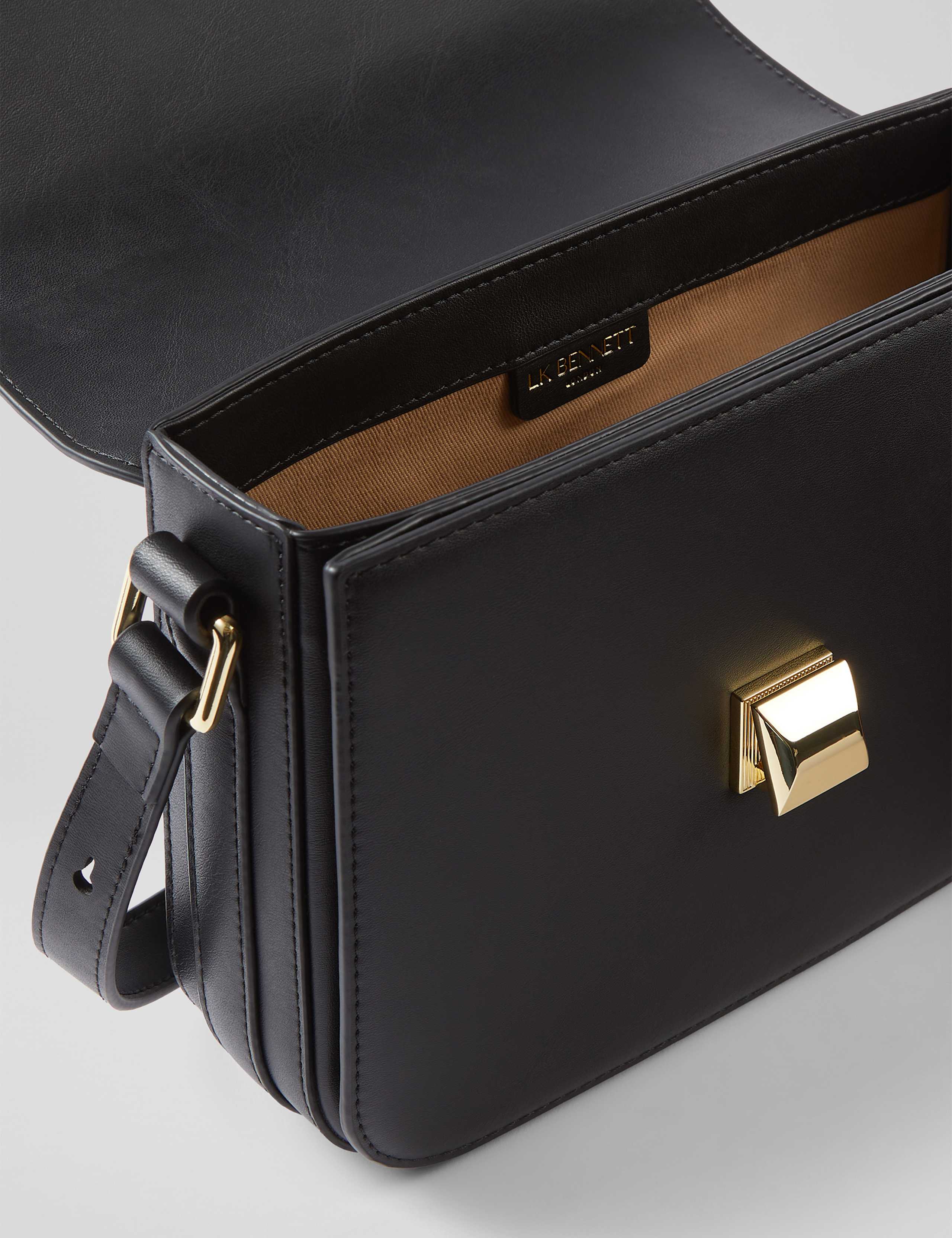 Leather Cross Body Bag 2 of 3