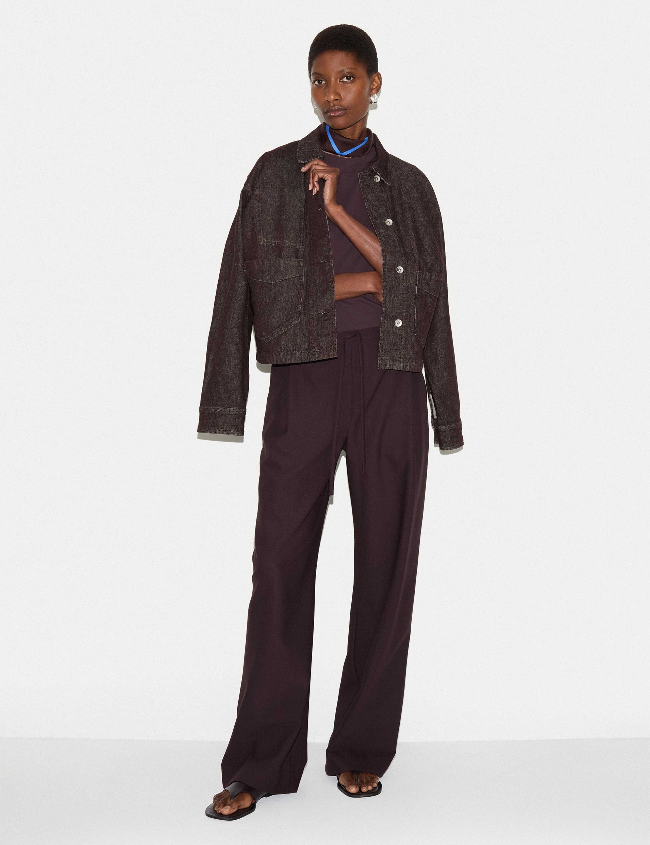 Tailored Drawstring Trousers 2 of 5
